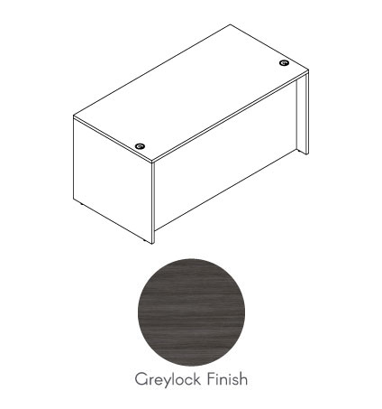 D12091 - SKYLINE  - 60" x 30" Desk Shell