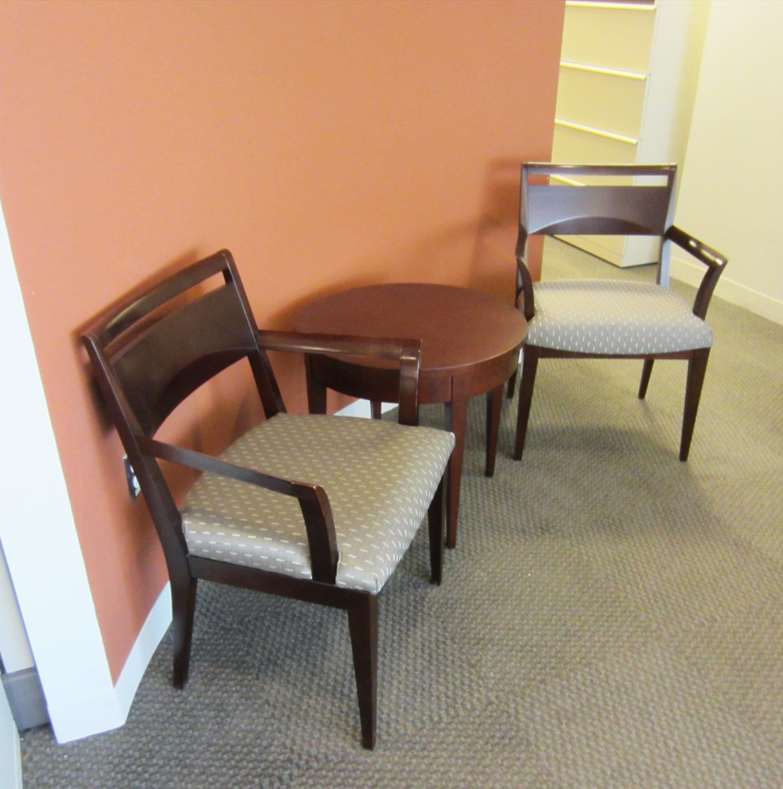 C61175C - Wood Side Chair - Mahogany