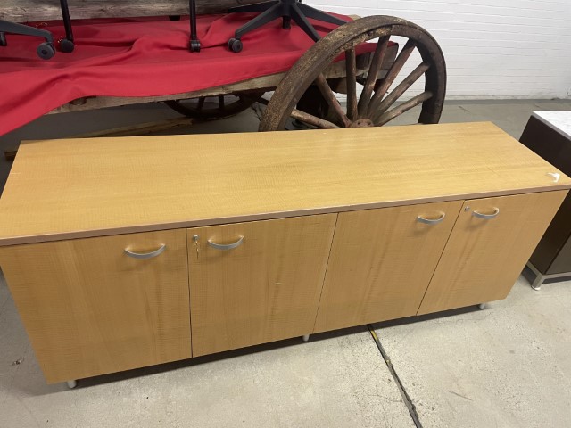 T12329 - Tiger Maple Credenza