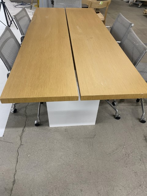 T12334 - Oak Meeting Table