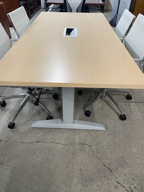 T12327 - 6' Oak Meeting Table