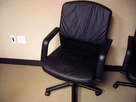 C1233 - Vecta Leather Desk Chairs