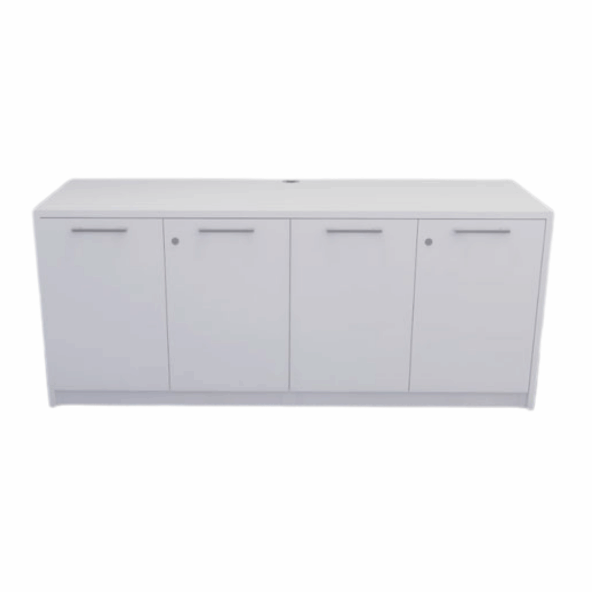 Designer White Credenza