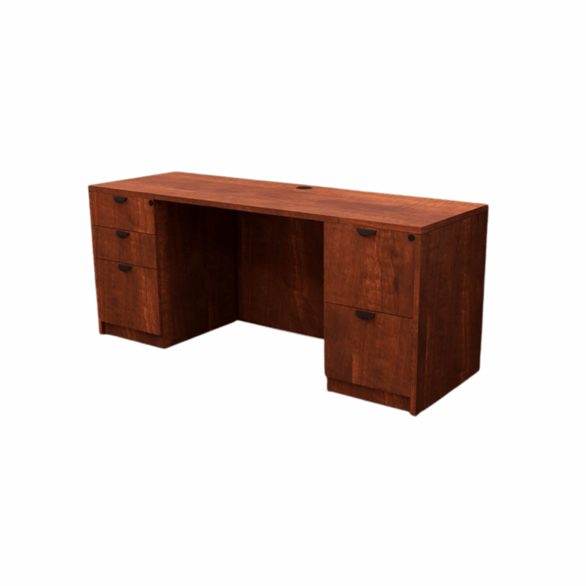 Dark Cherry Laminate Desk