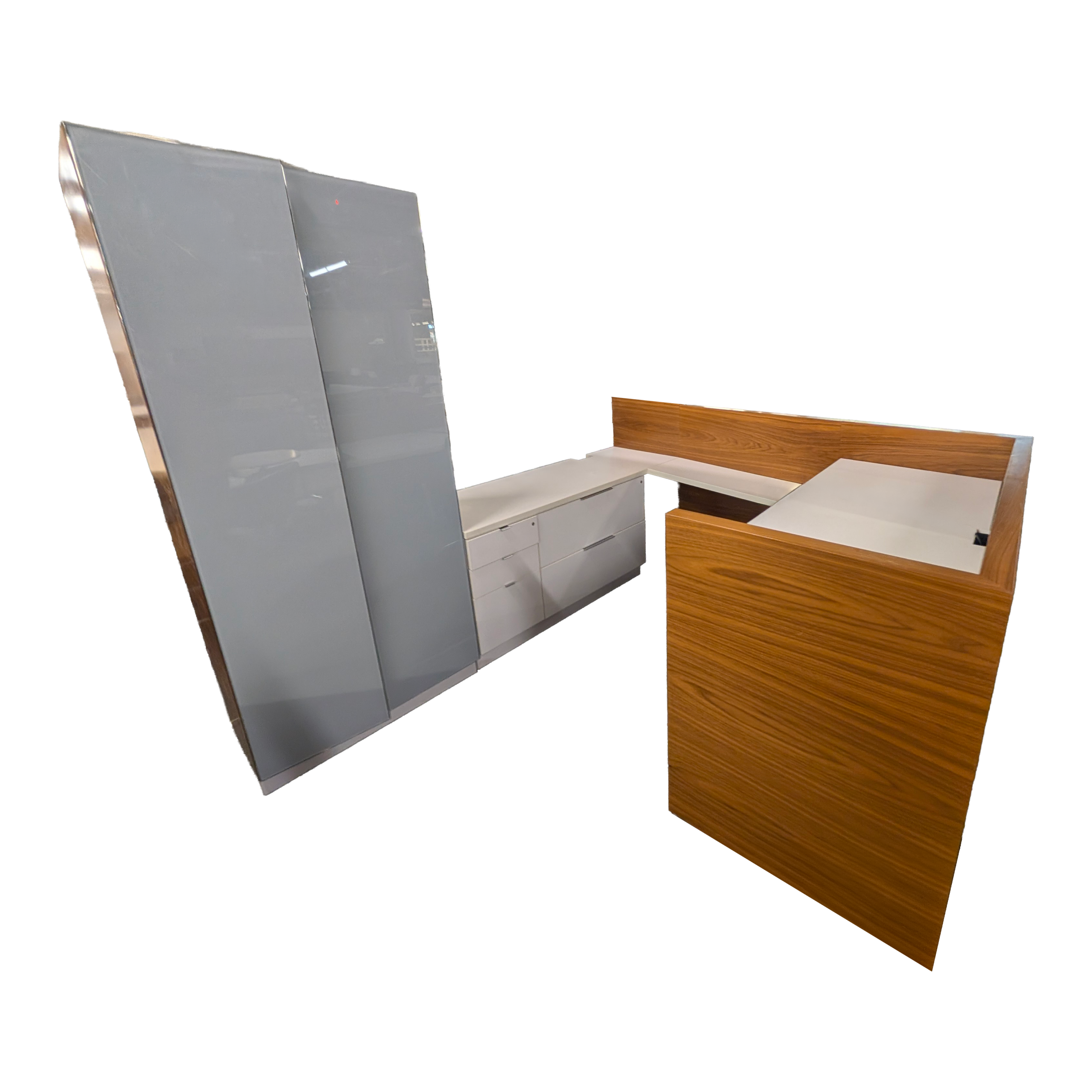 Geiger U-Shape Executive Desk Set