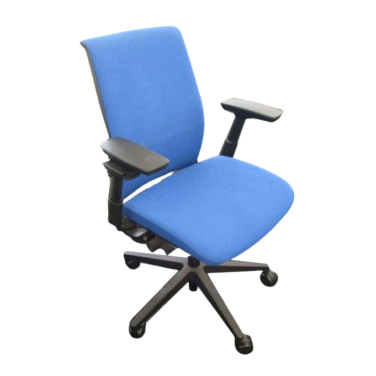 Blue Steelcase Think Chairs
