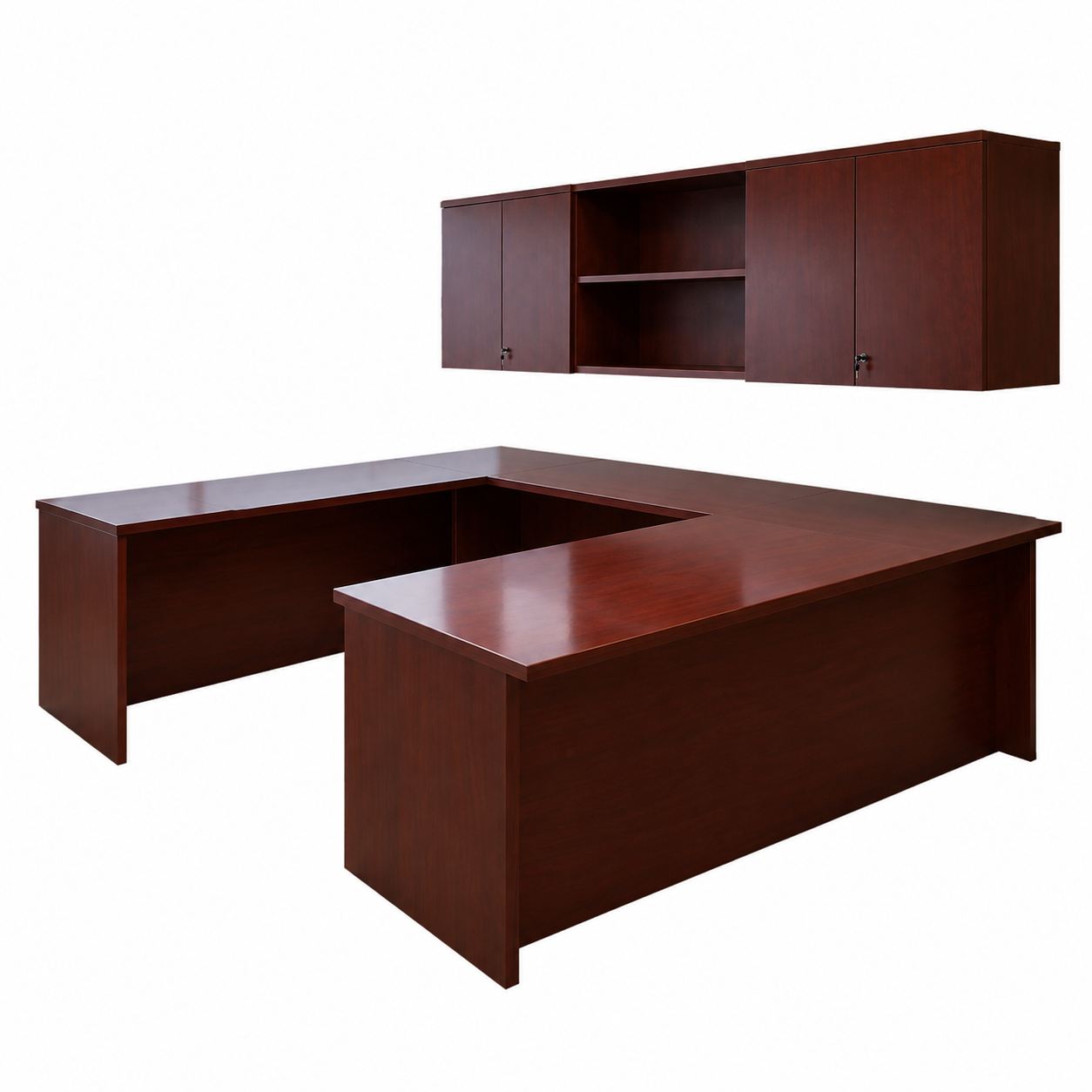 Gunlocke U-Shape Executive Desk Set