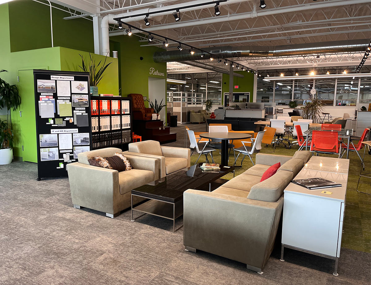 Other in page Designer preowned office furniture in showroom 1 1200w x X