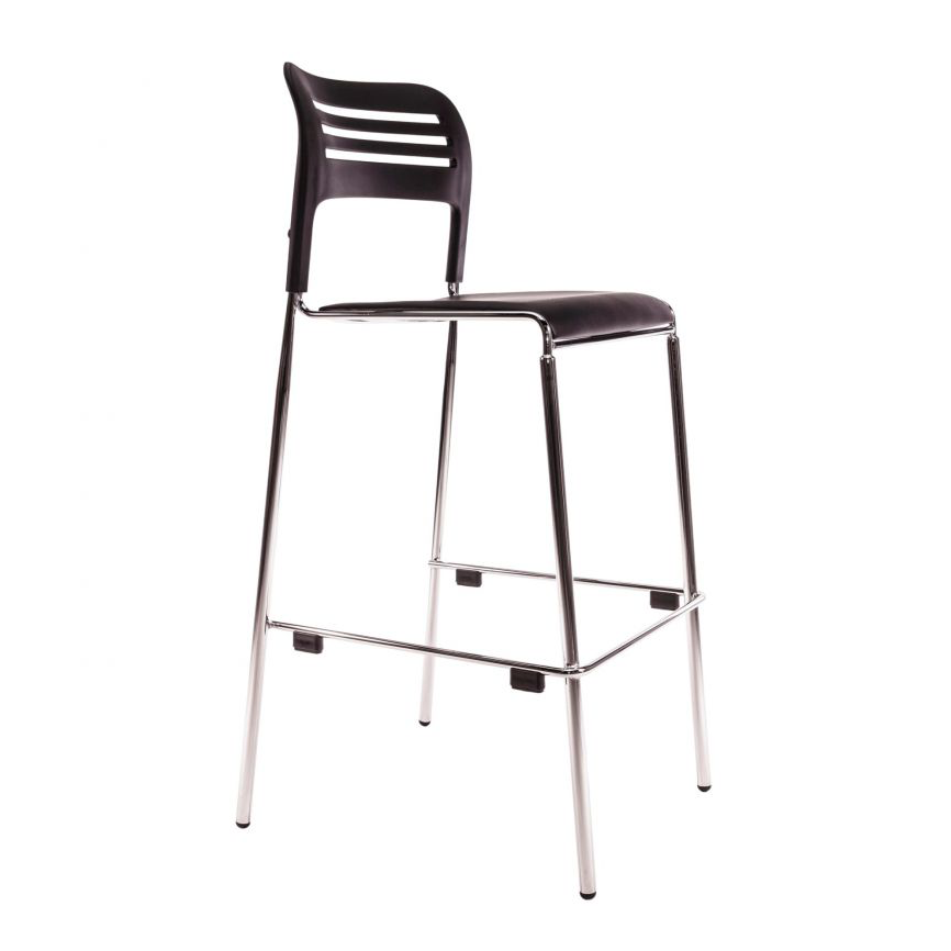 The Swifty Stool with Padded Vegan Leather Seat