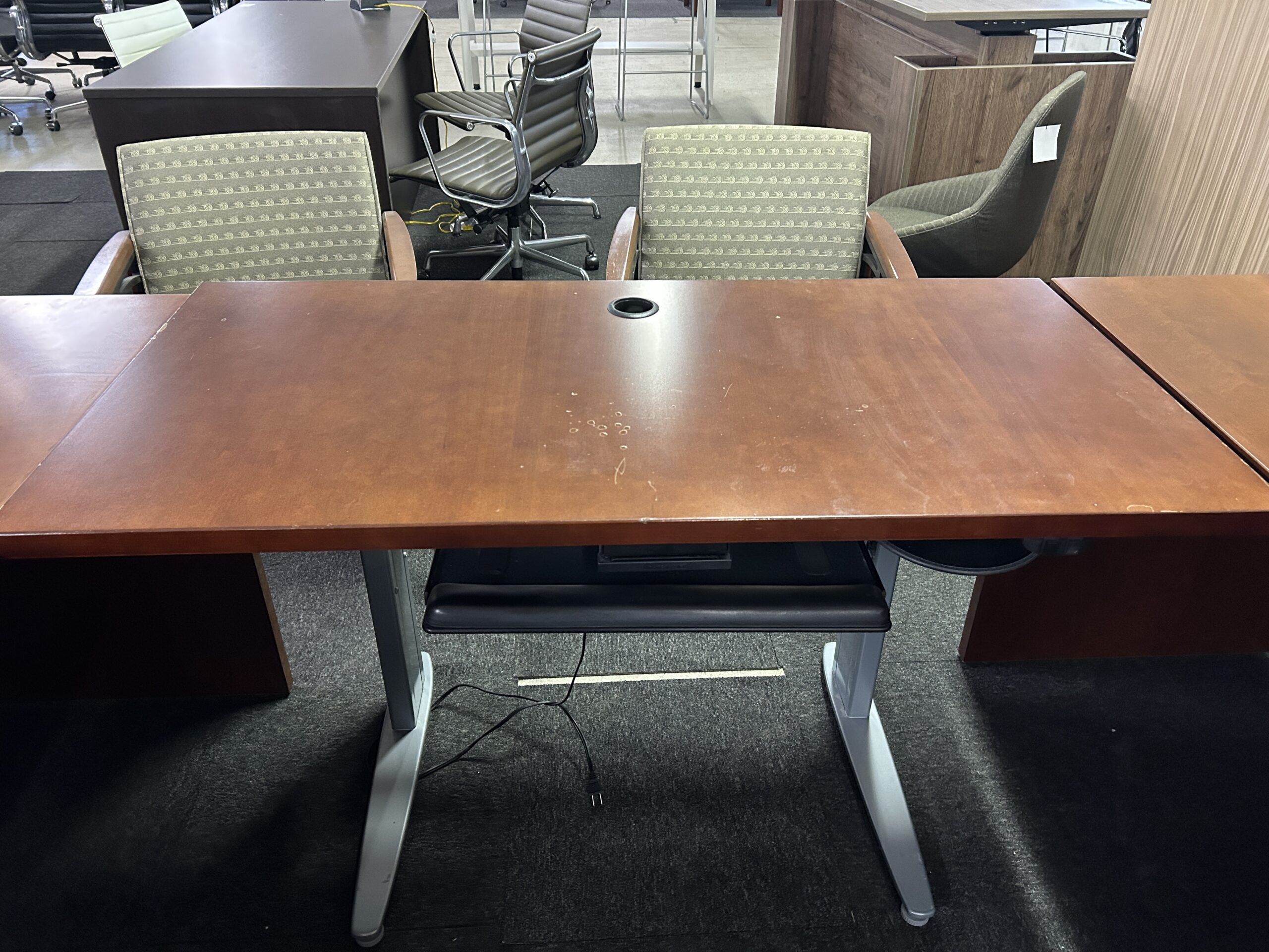 Indiana U-Shape Sit Stand Desk