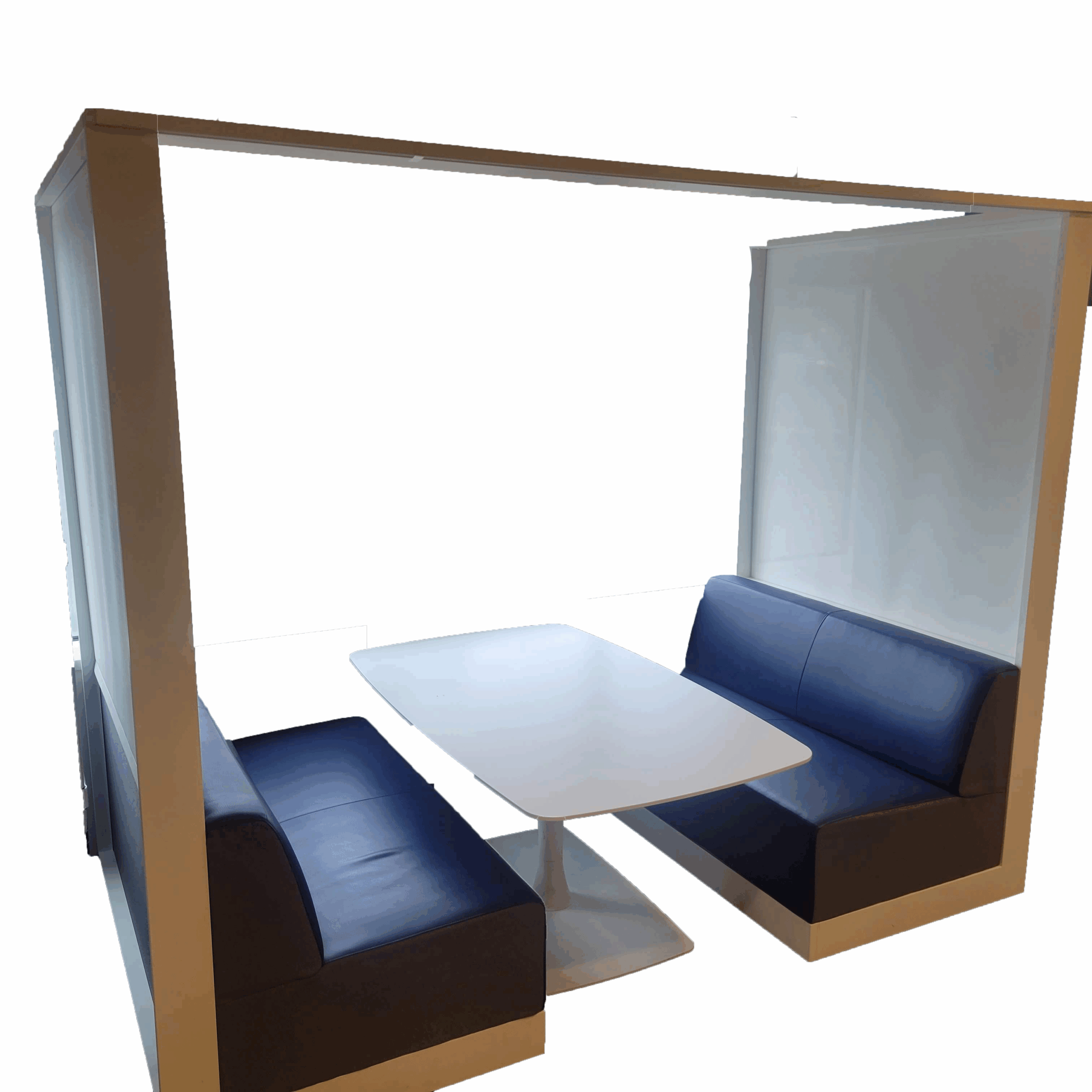Cafe Booth with Privacy