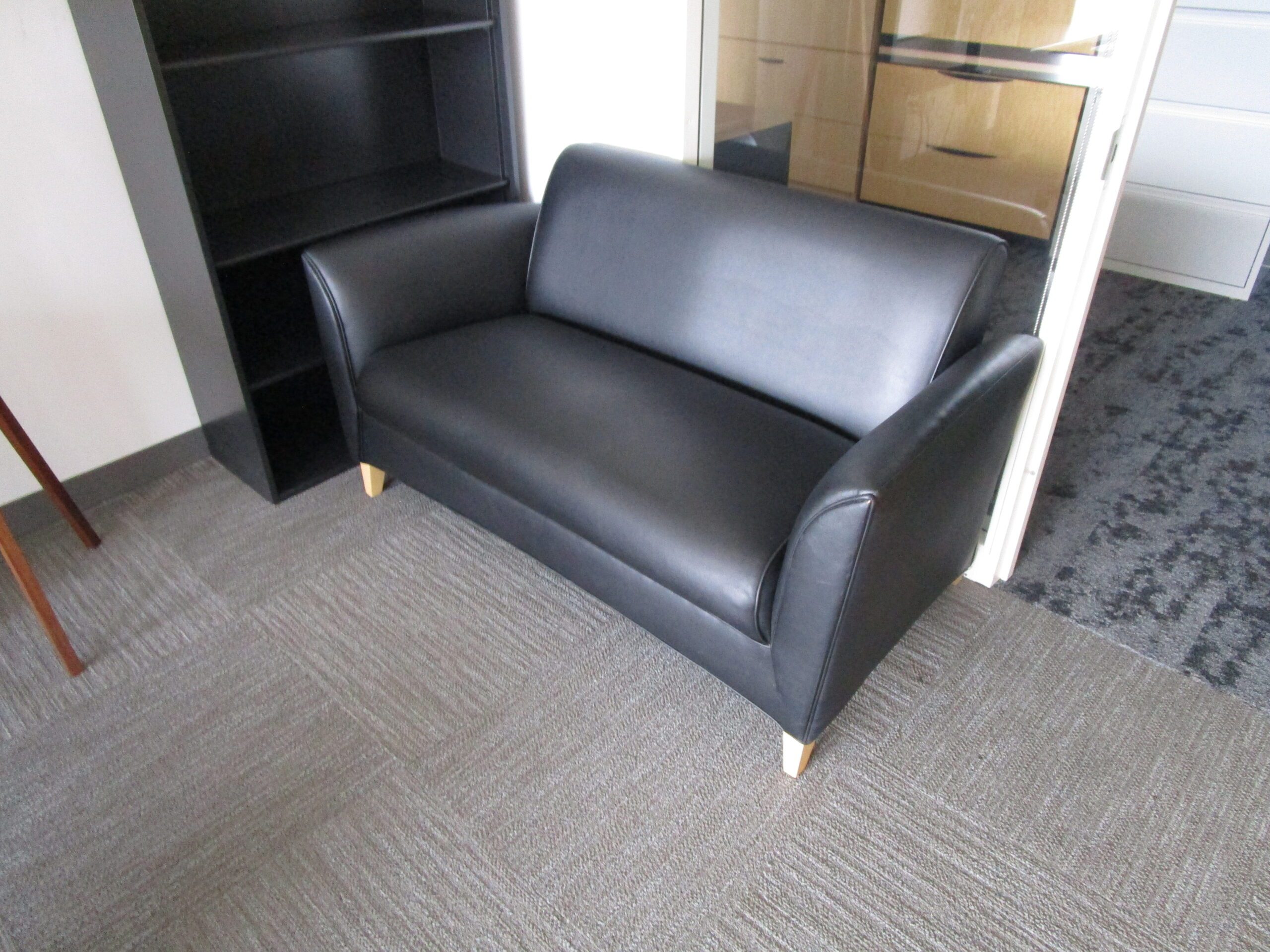 Studio Q Leather Loveseat