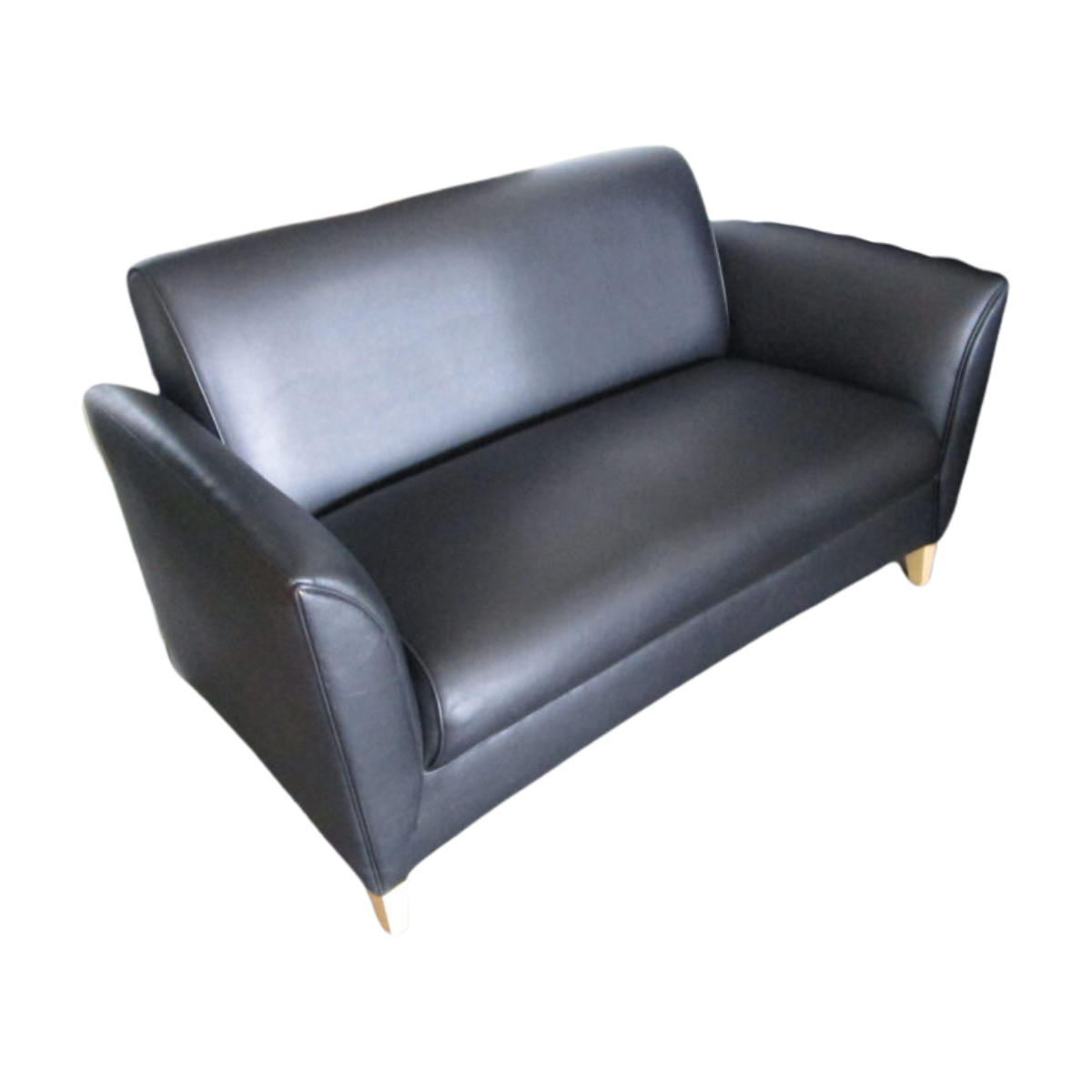 leather loveseat