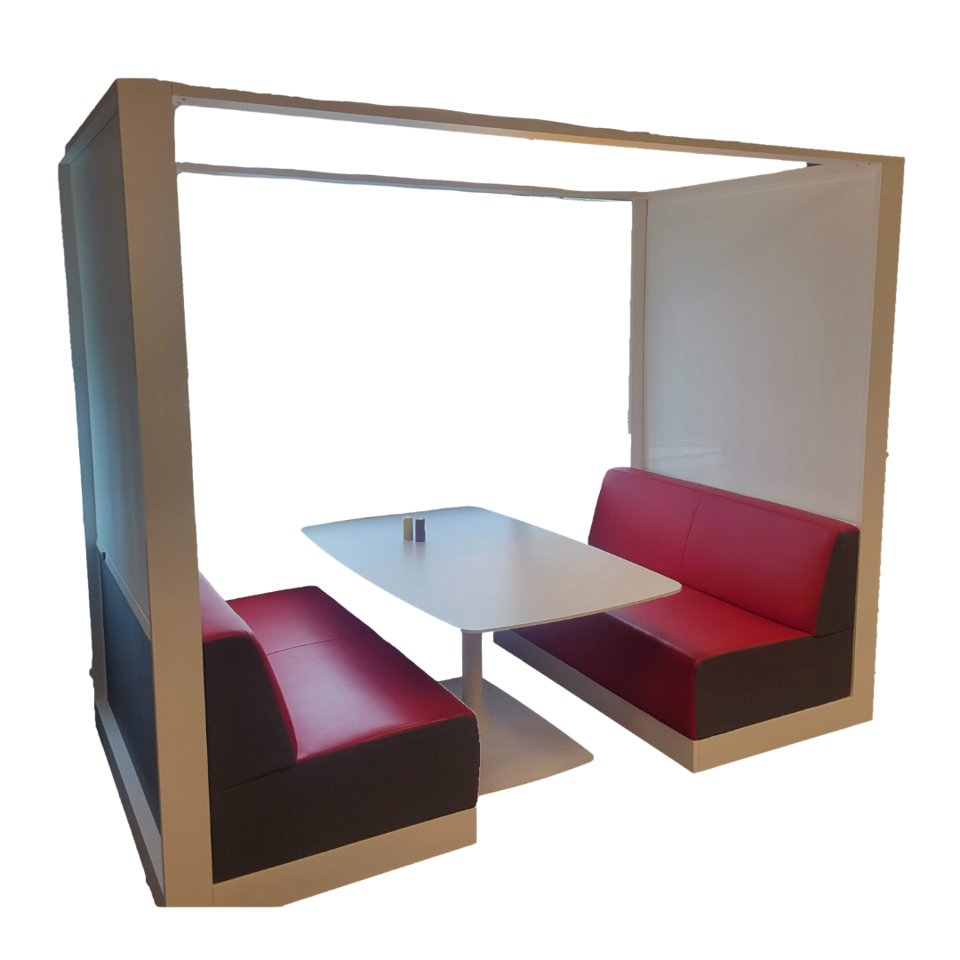 Cafe Booth with Privacy