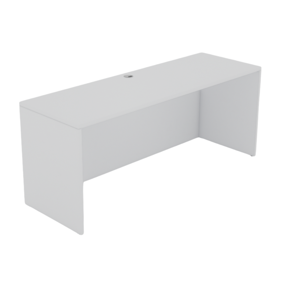 white credenza