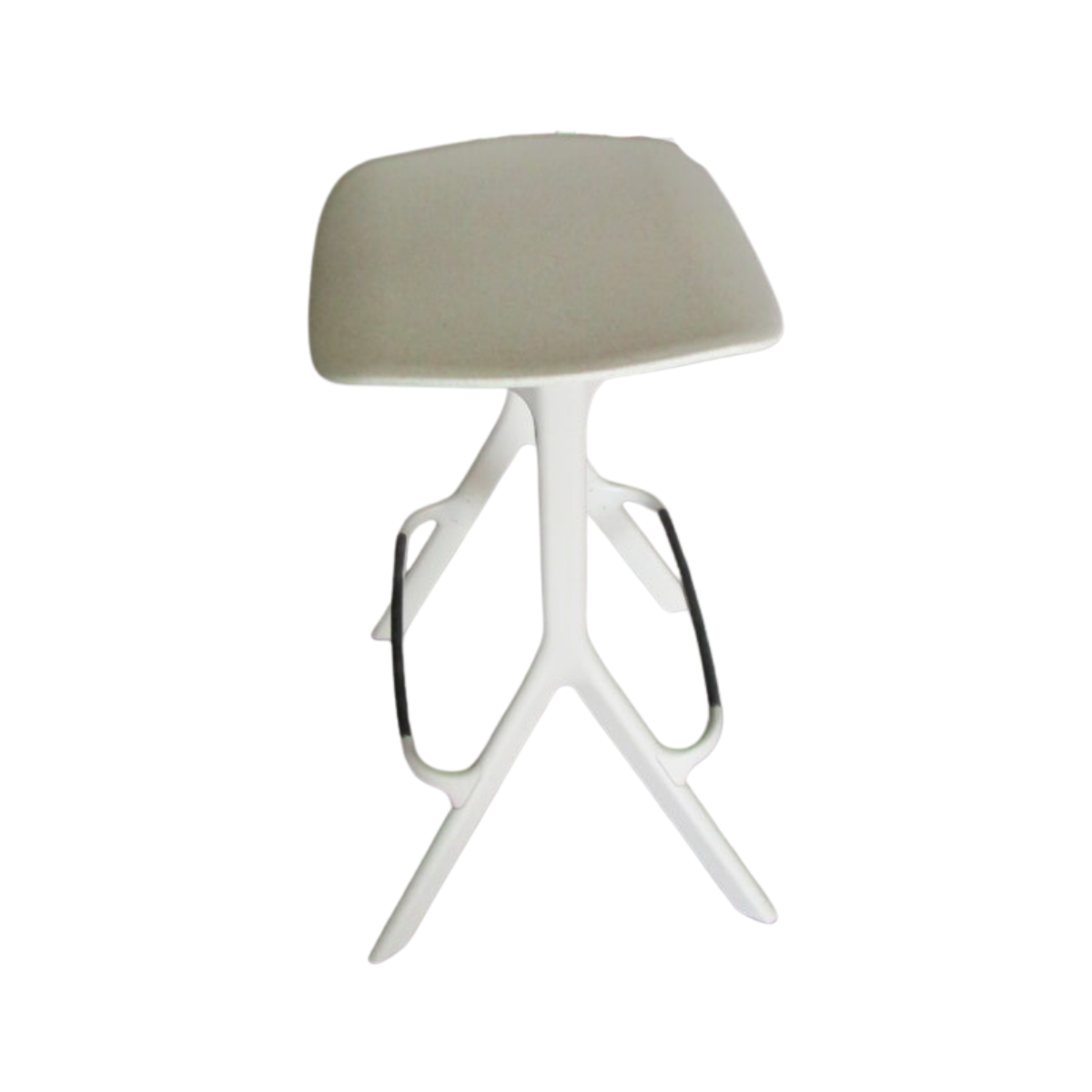white stool