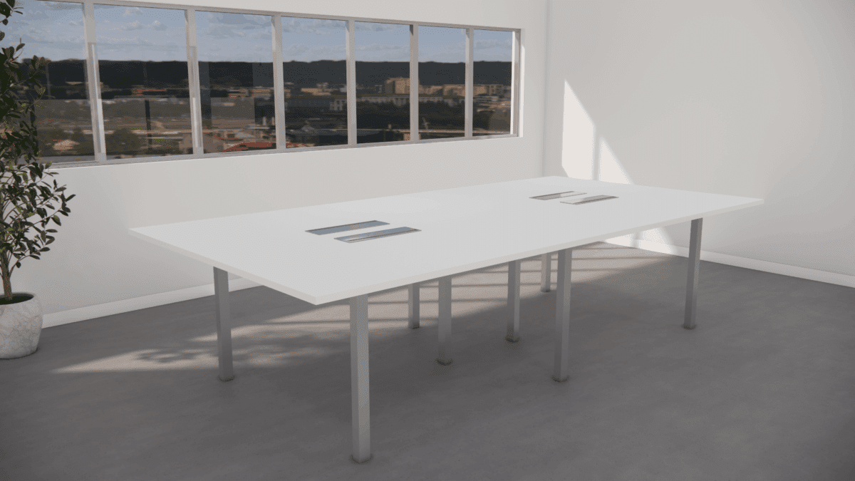 25 458 WARNER BROTHERS RENDERINGS LARGE CONFERENCE TABLE