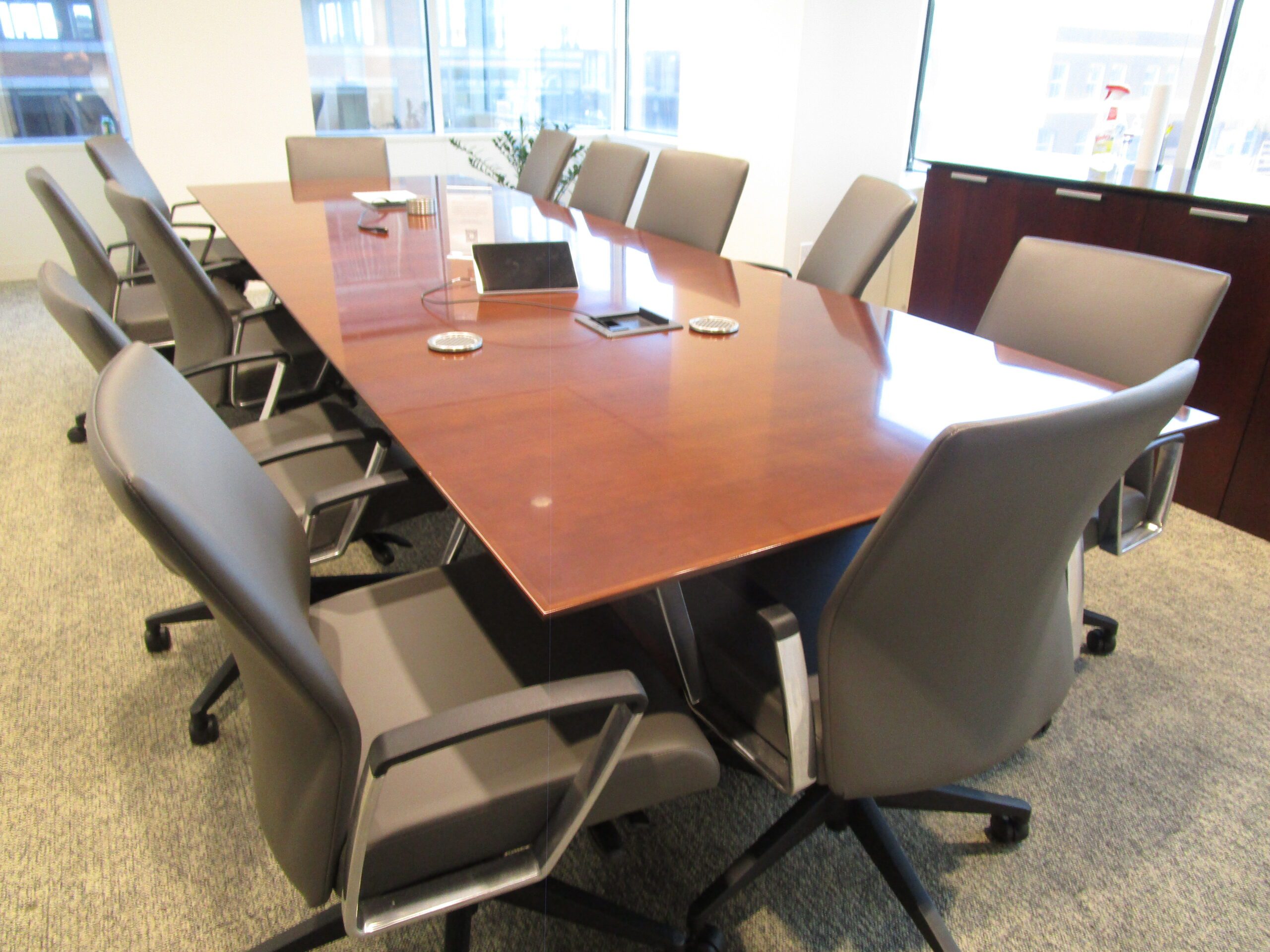 Mahogany Conference Table