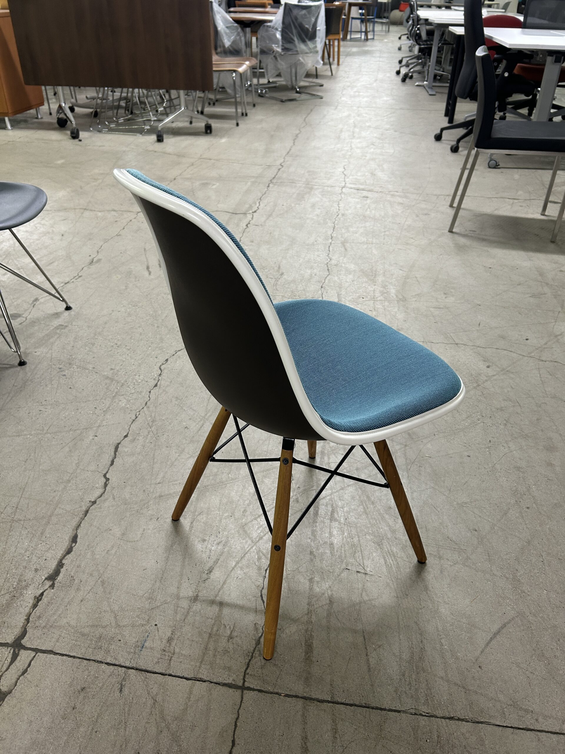 Teal Herman Miller Eames Chair
