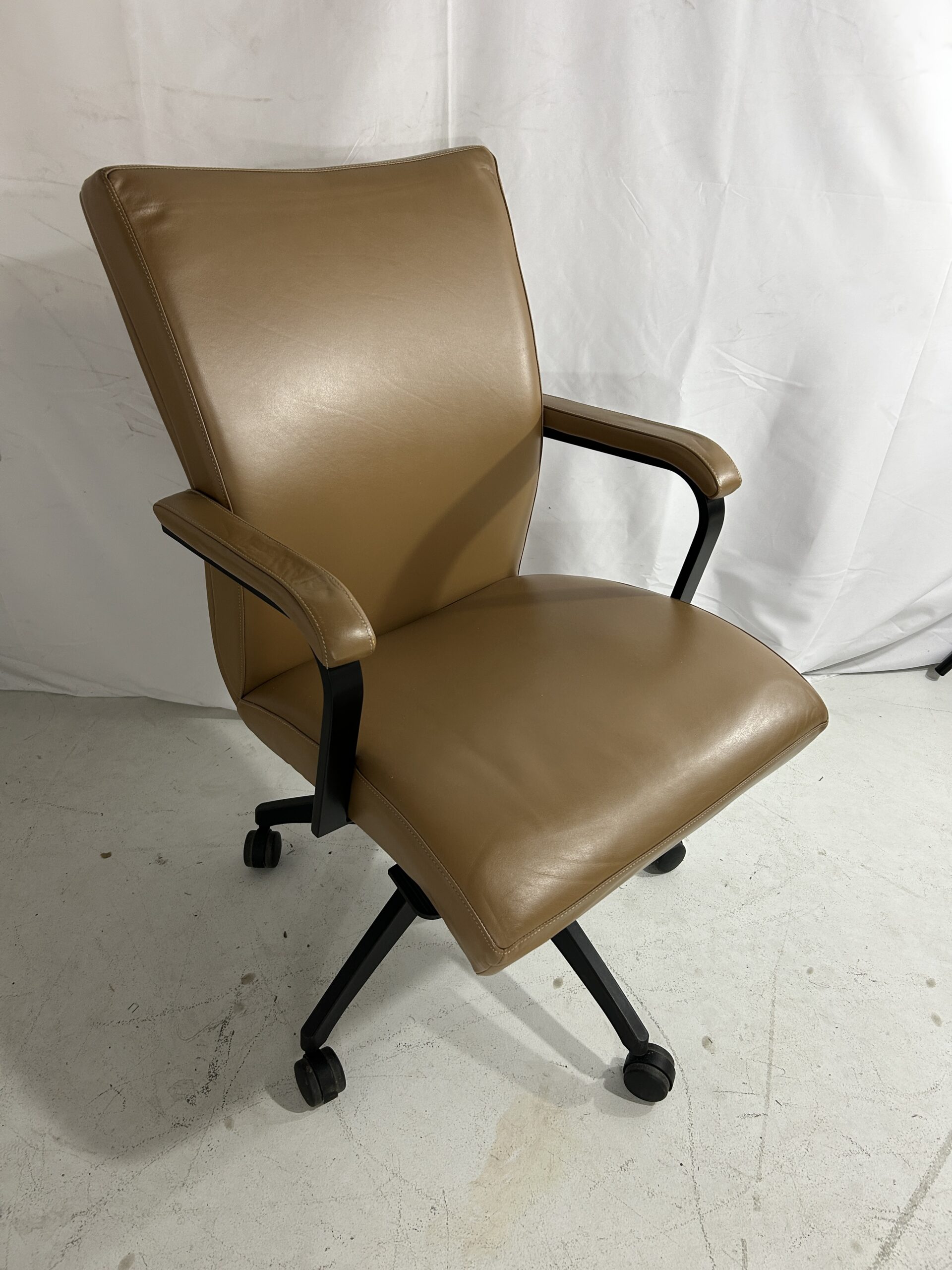 OFS Leather Conference Chairs