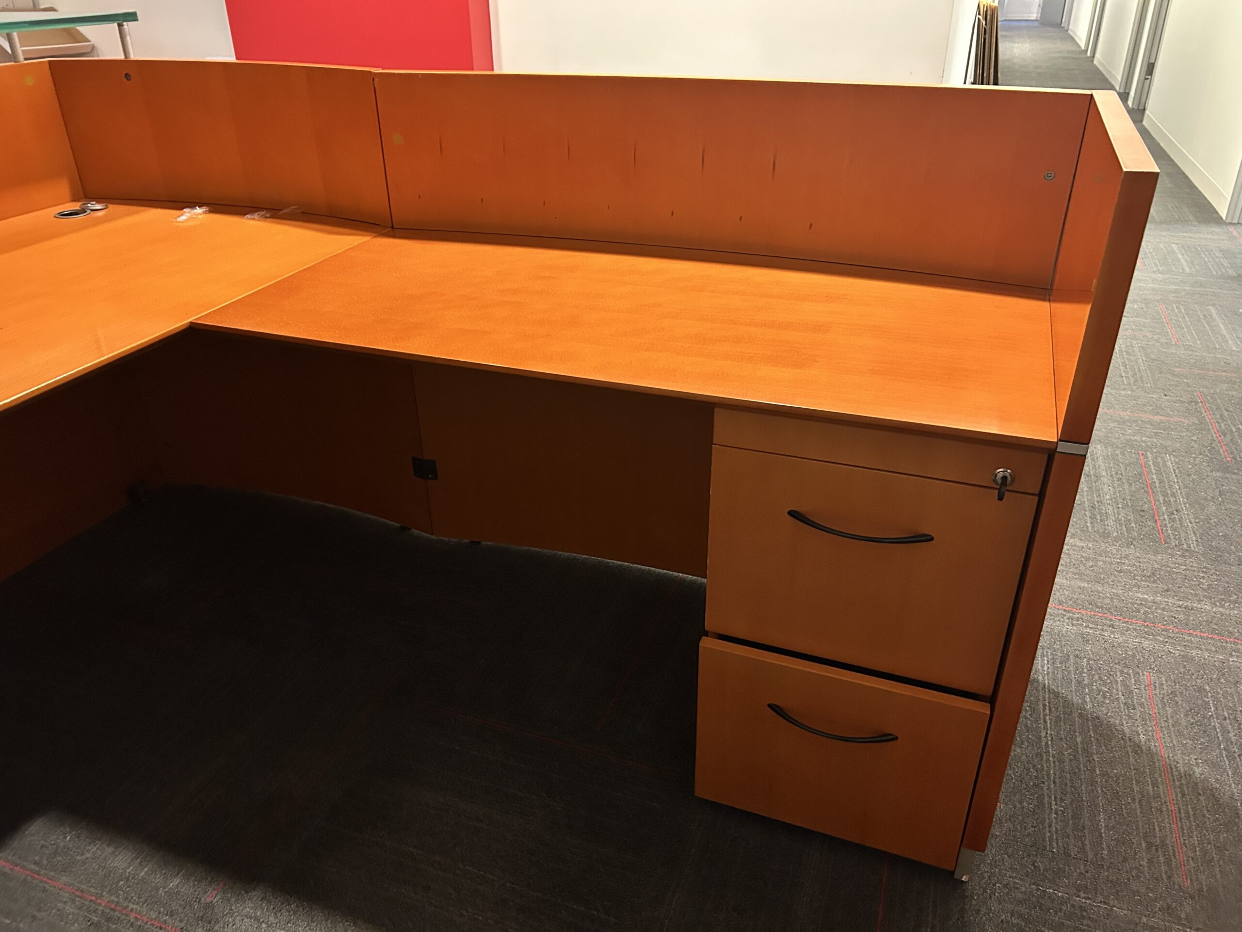 Real Office Reception Desk