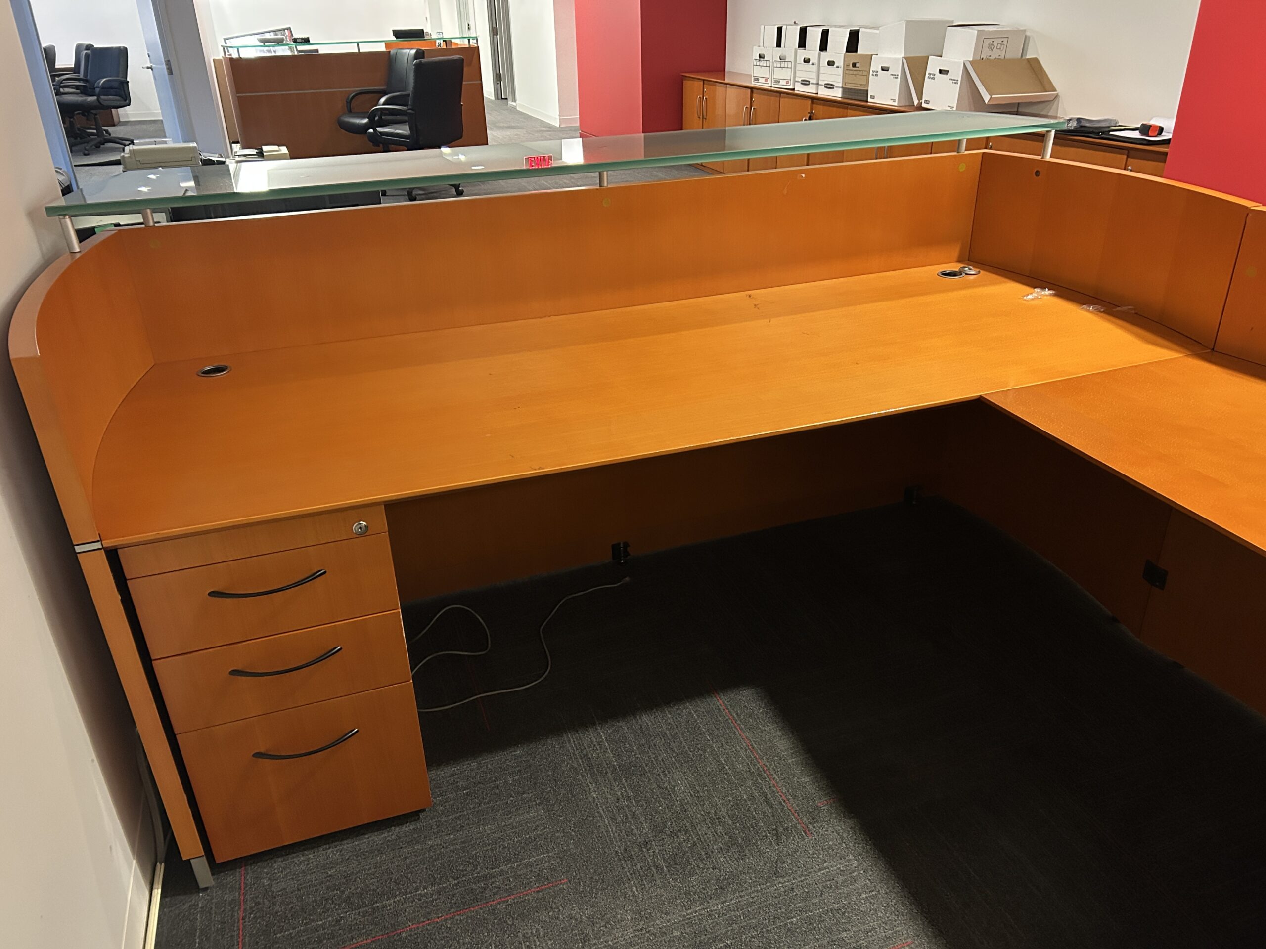 Real Office Reception Desk