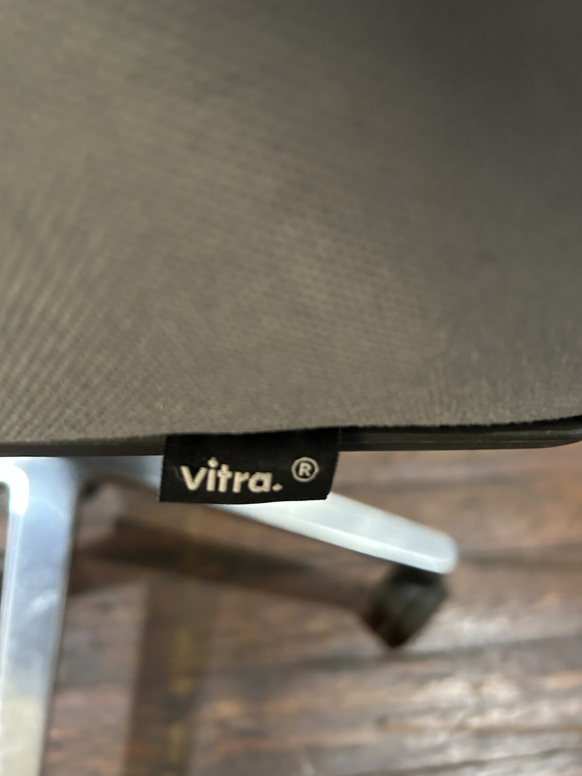 Vitra Gray Side Chairs photo