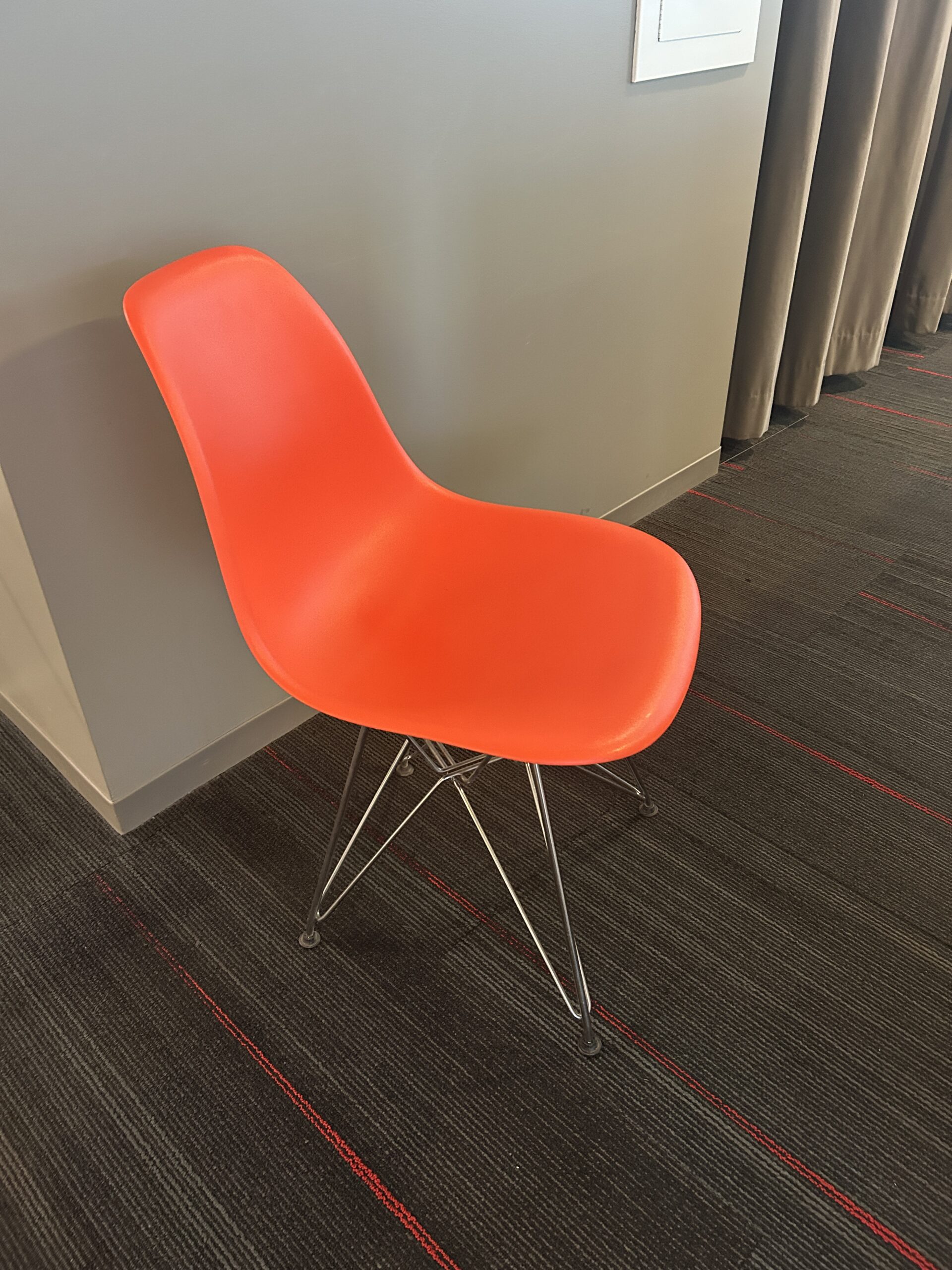 Orange Herman Miller Eames Chair