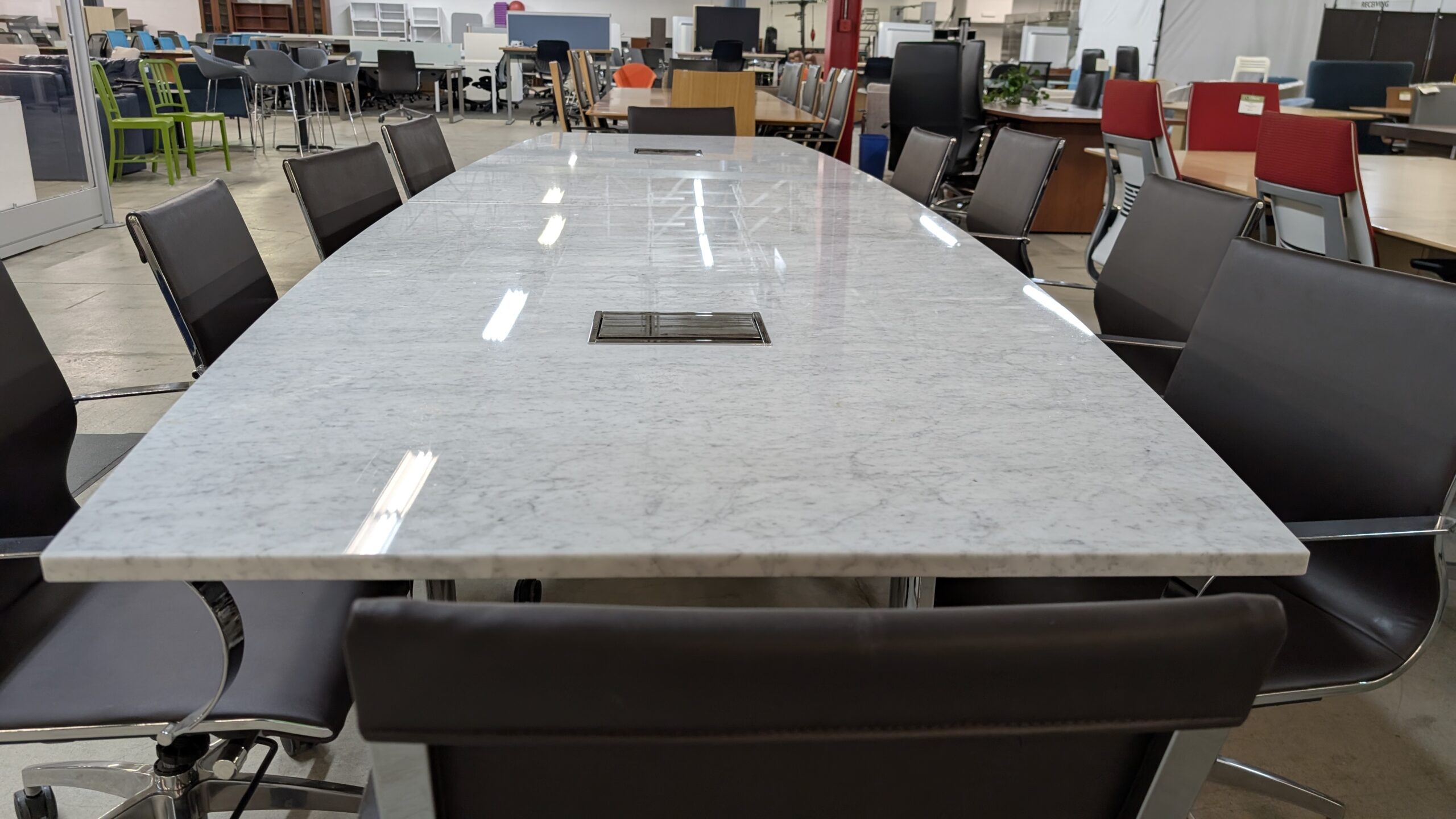 White Marble Table