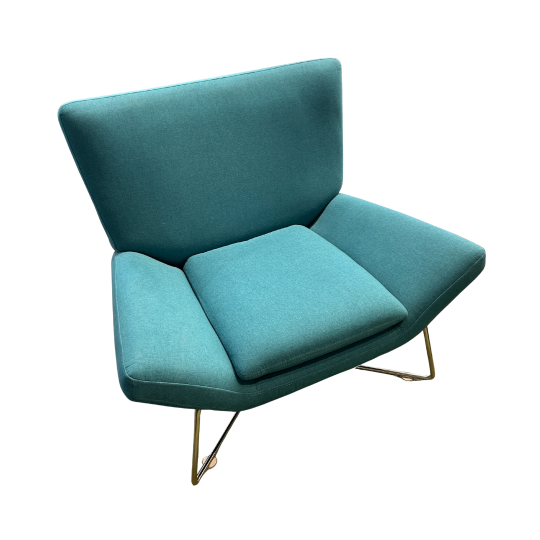 Kuka Turqoise Club Chair