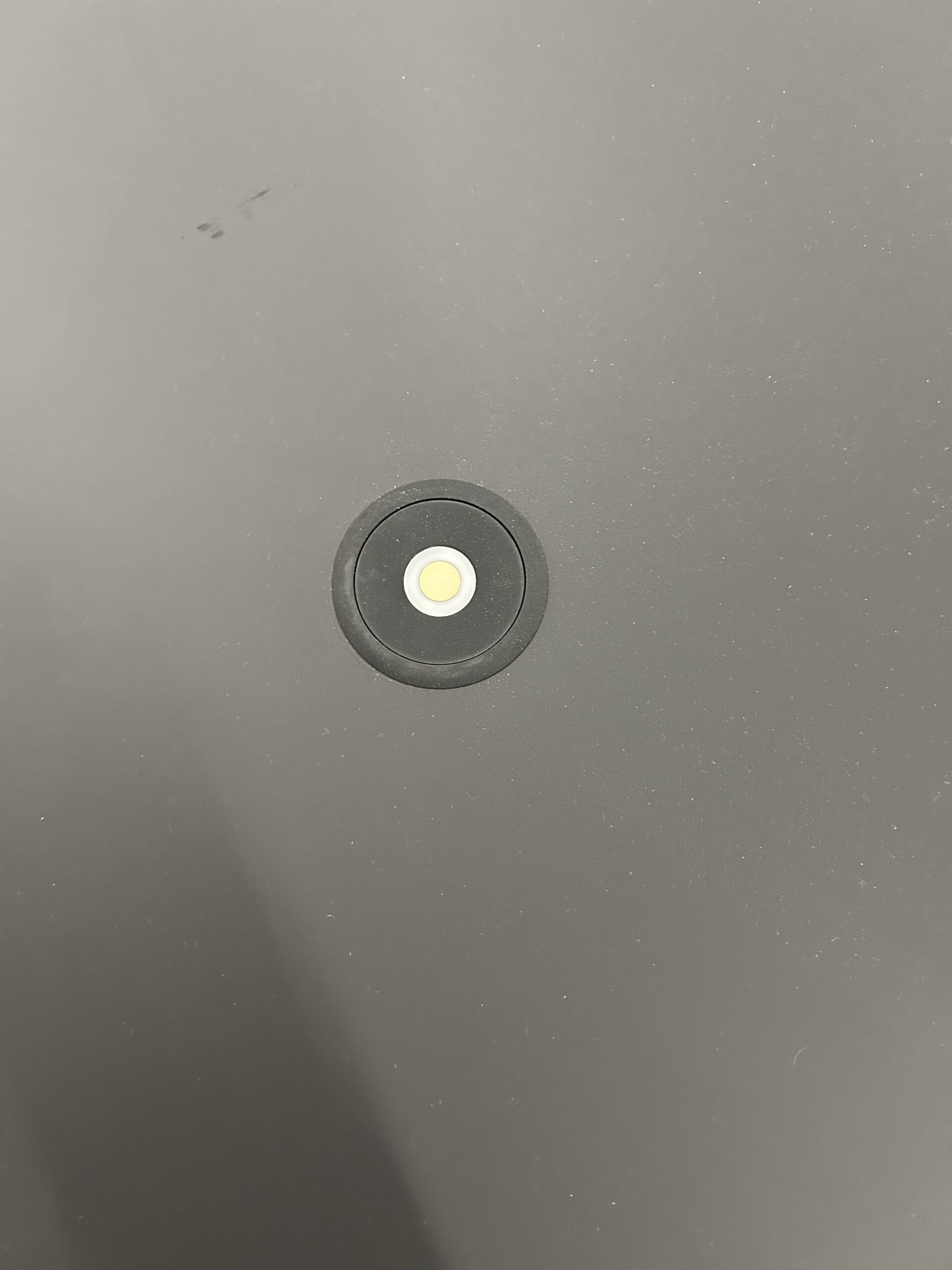 Black Touchless Powered Conference Table