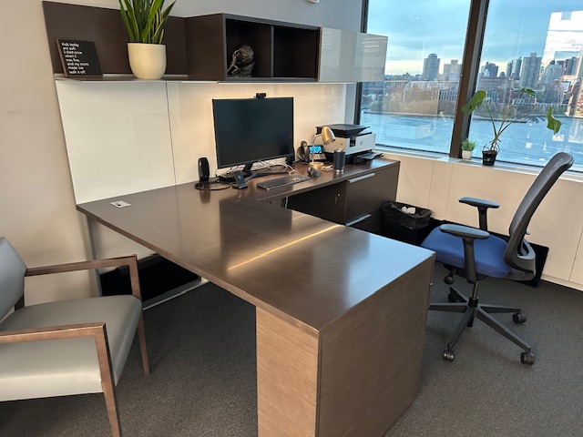 Laminate L-Shape Desk Sets