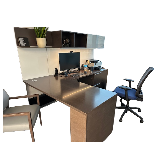 Laminate L-Shape Desk Sets