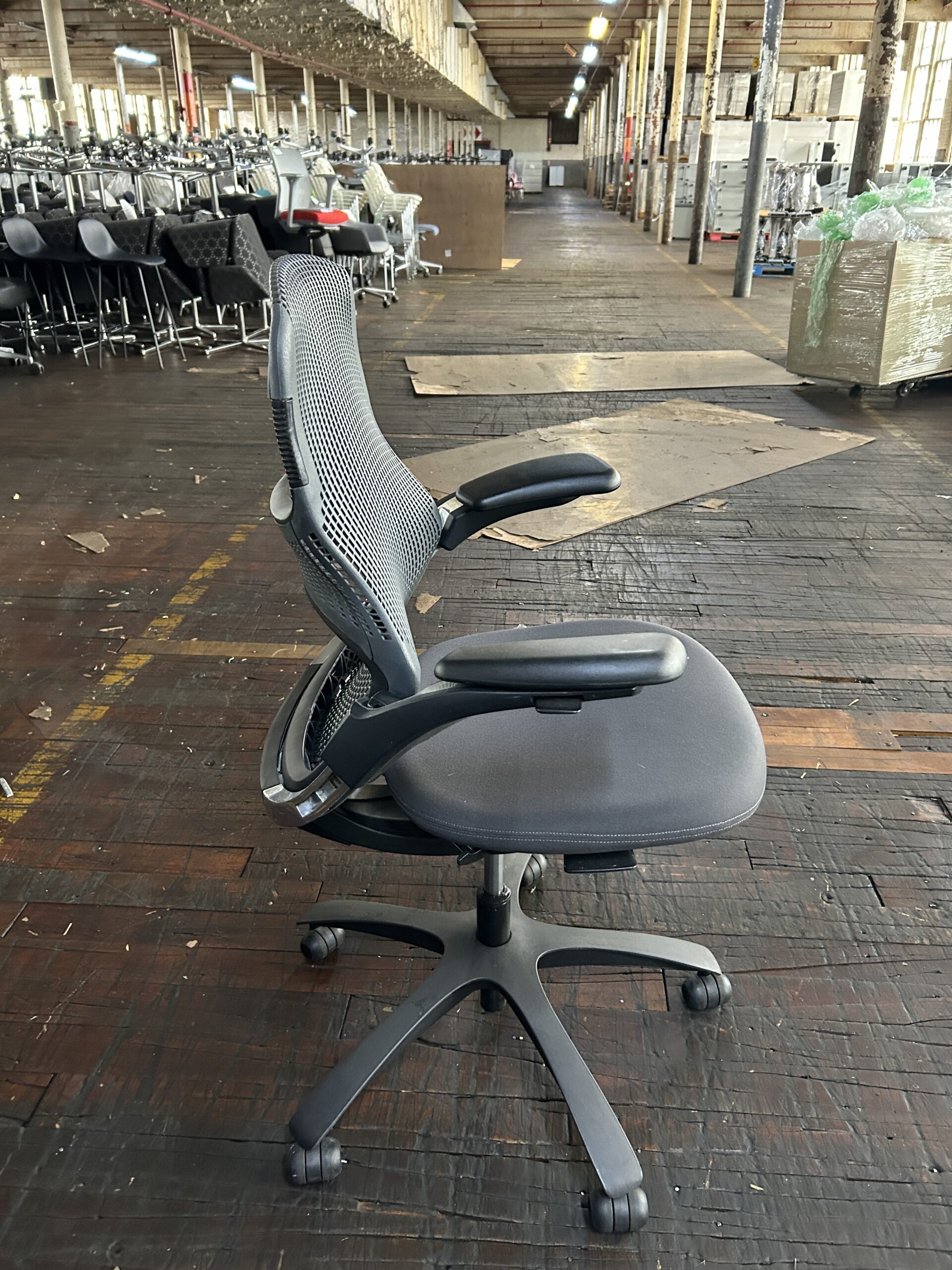 Black / Gray Knoll Generation Chairs