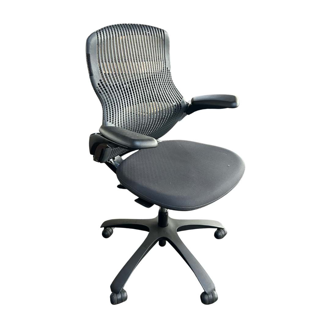 Black / Gray Knoll Generation Chairs