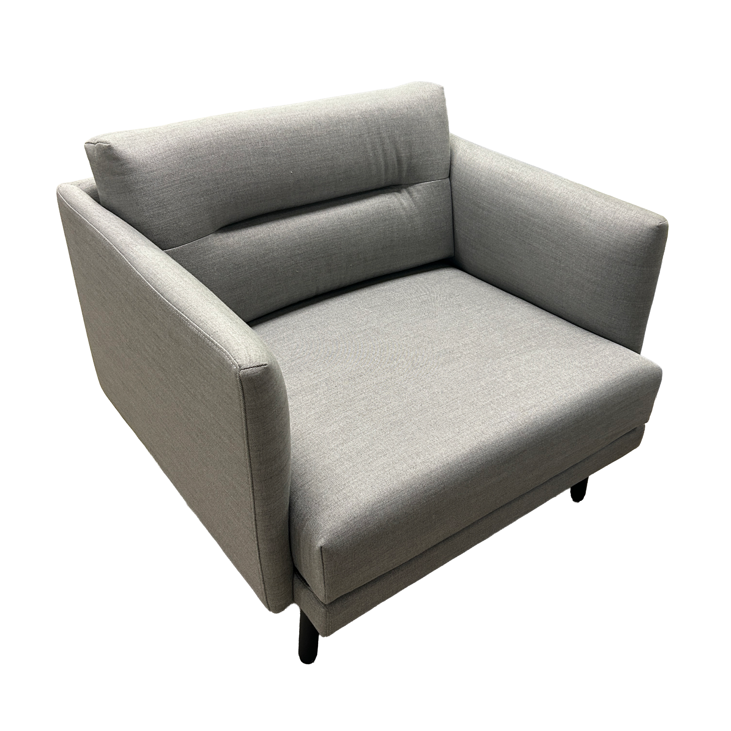 Grey Club Chair