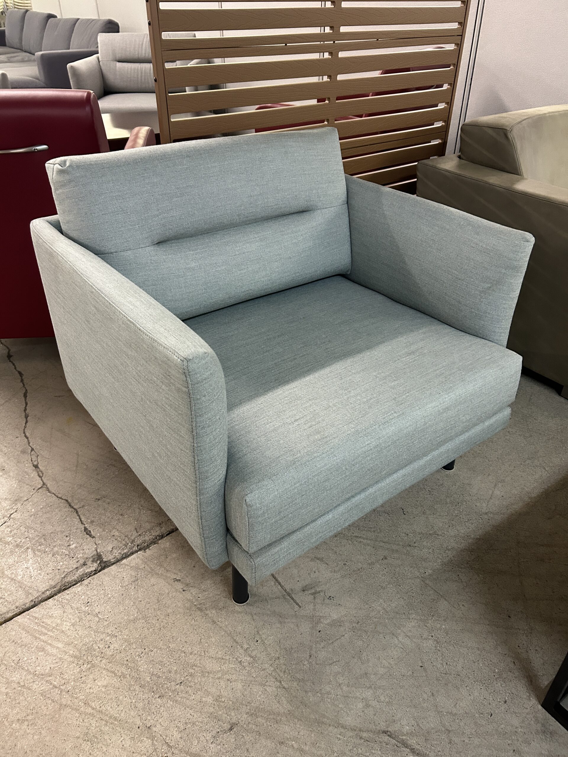 Mint Green Club Chair