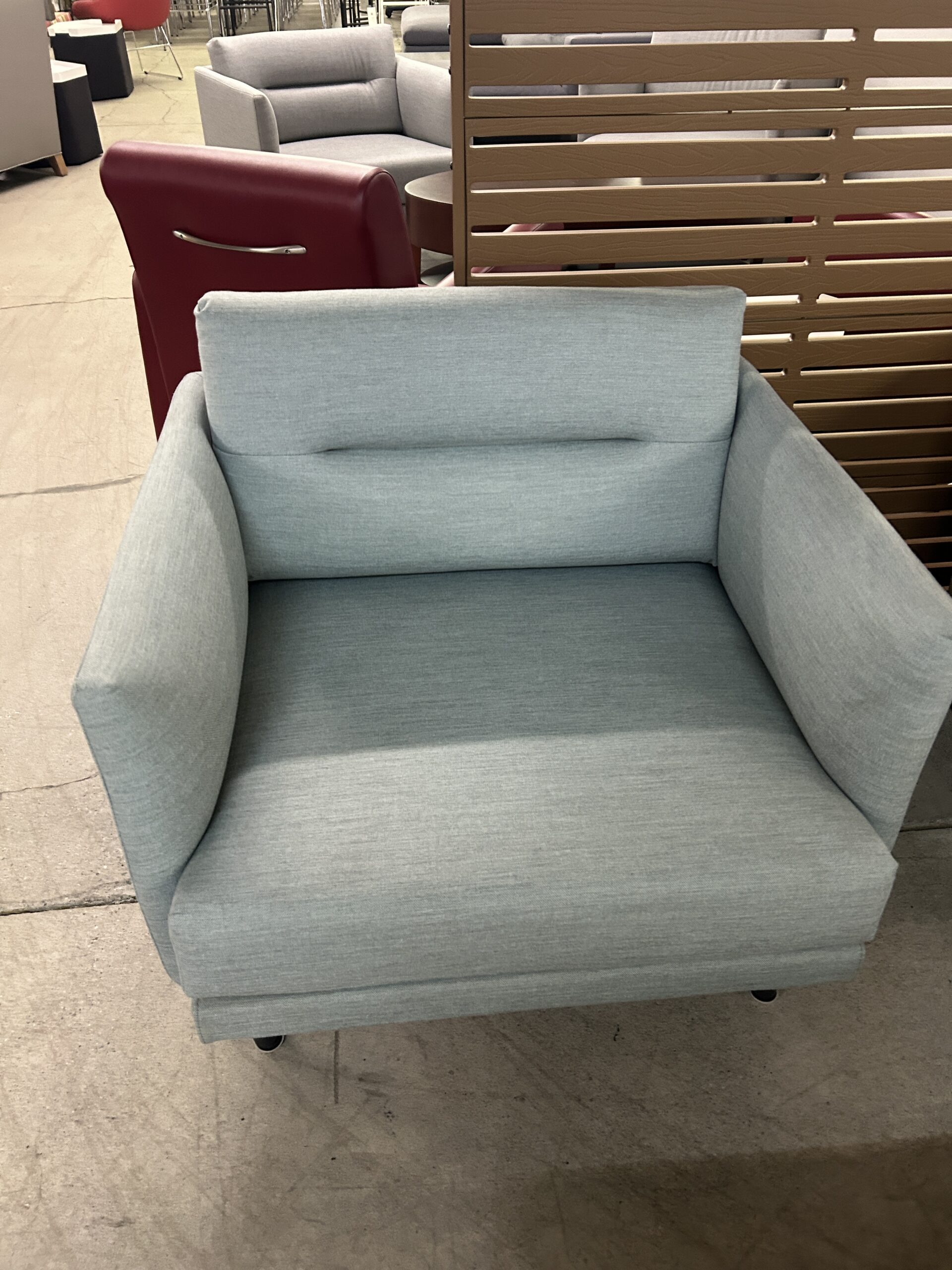 Mint Green Club Chair