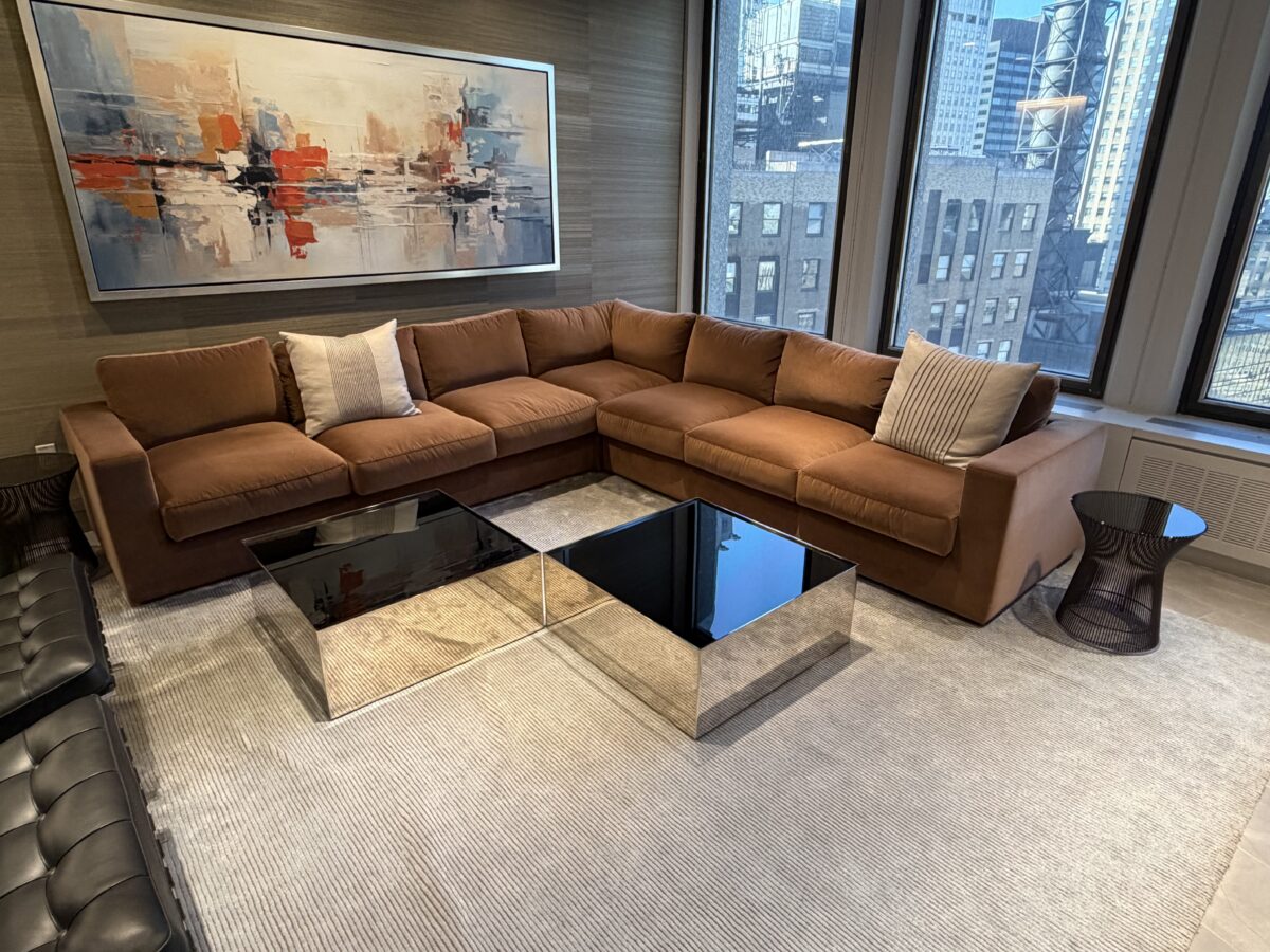 Modern Glass Coffee Table photo