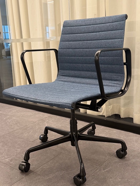 Blue Herman Miller Eames Chairs