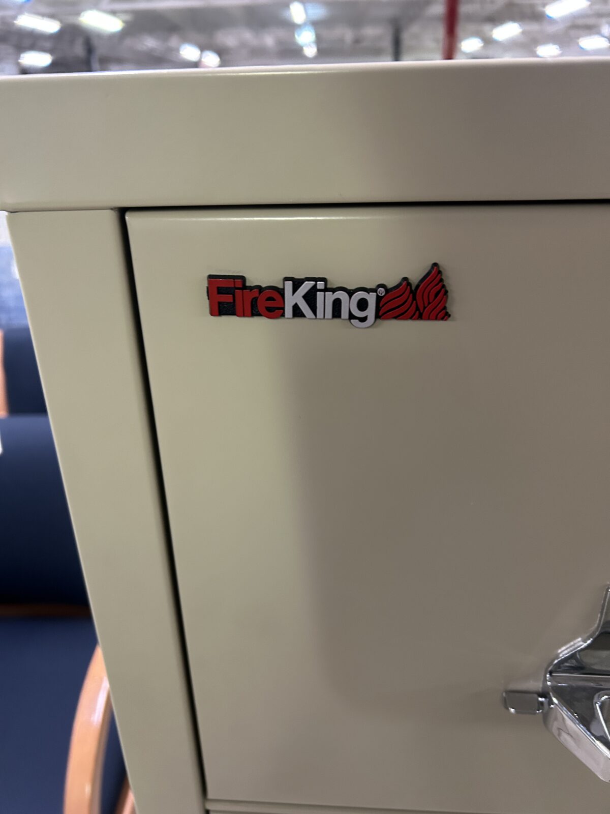 FireKing 4-Drawer Vertical File Cabinet photo