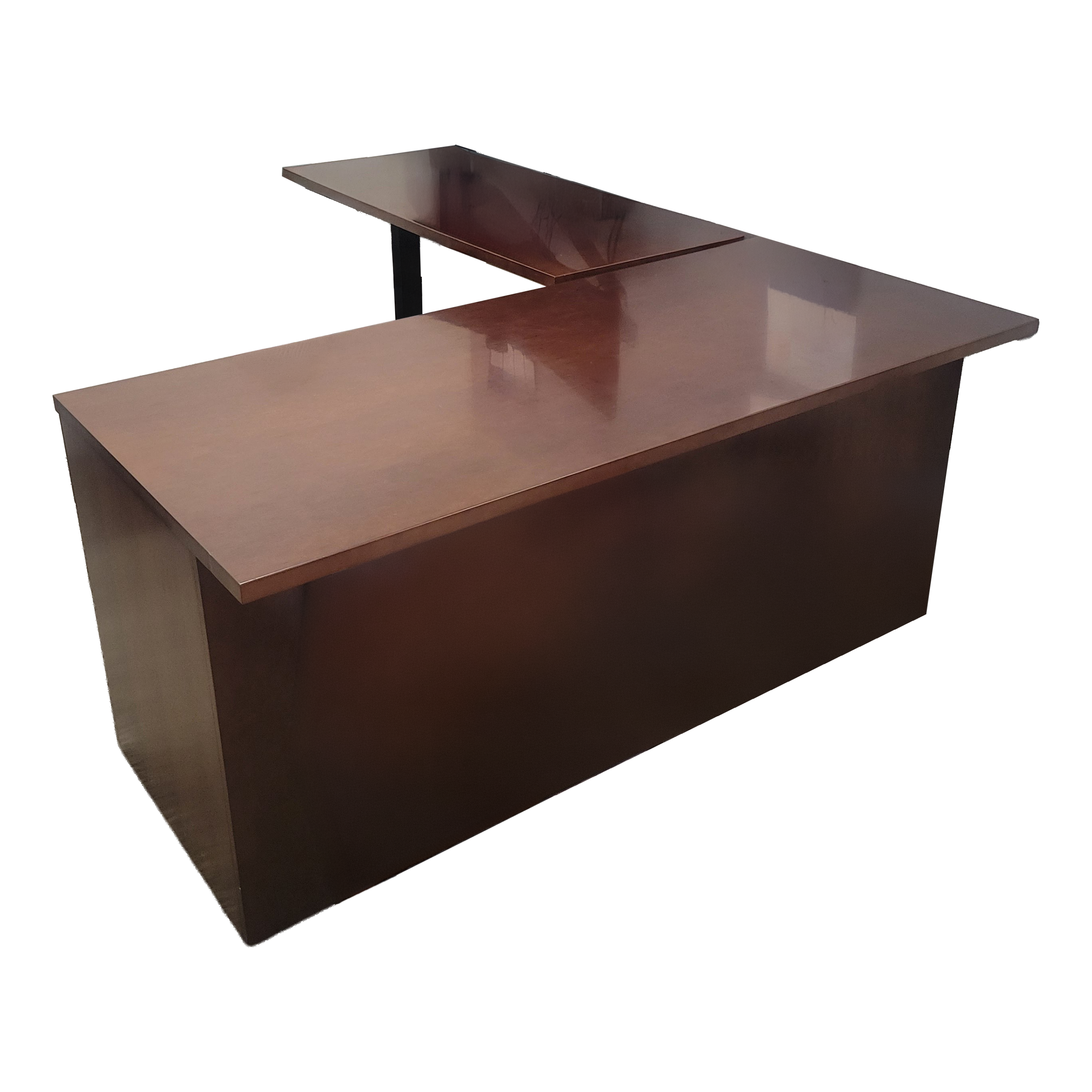 36″ Sit-Stand Gunlocke Executive Desk