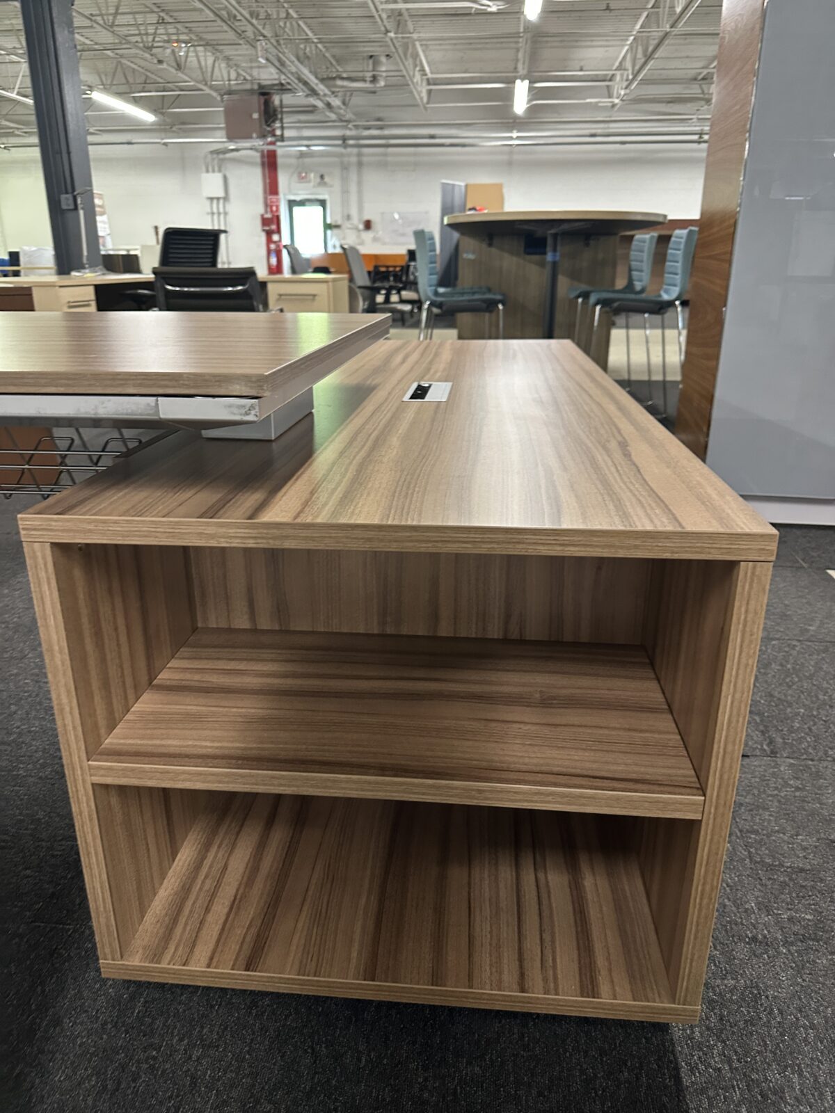 L-Shaped Executive Desk Set photo