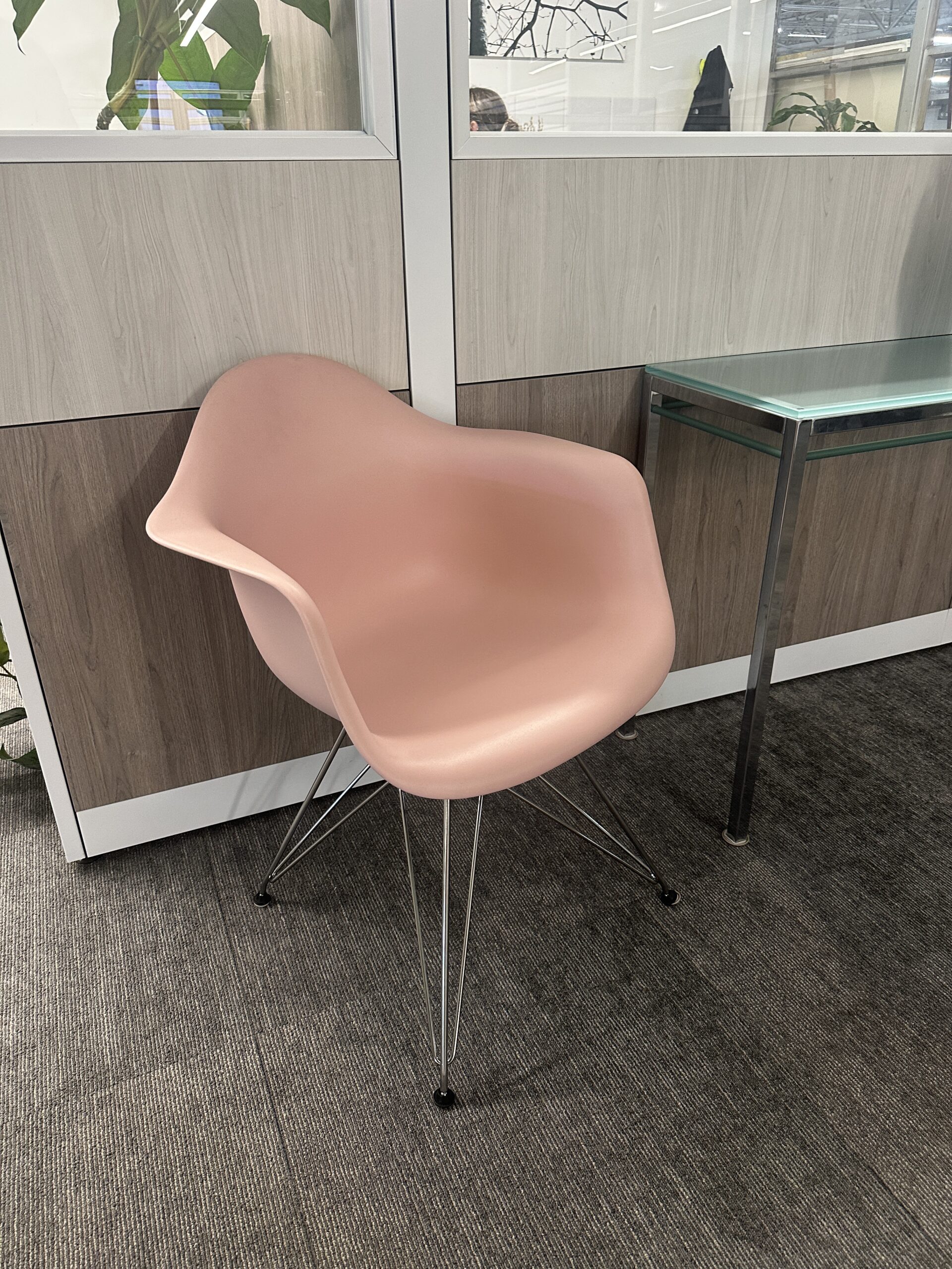 Herman Miller Eames Pink Bucket Chair