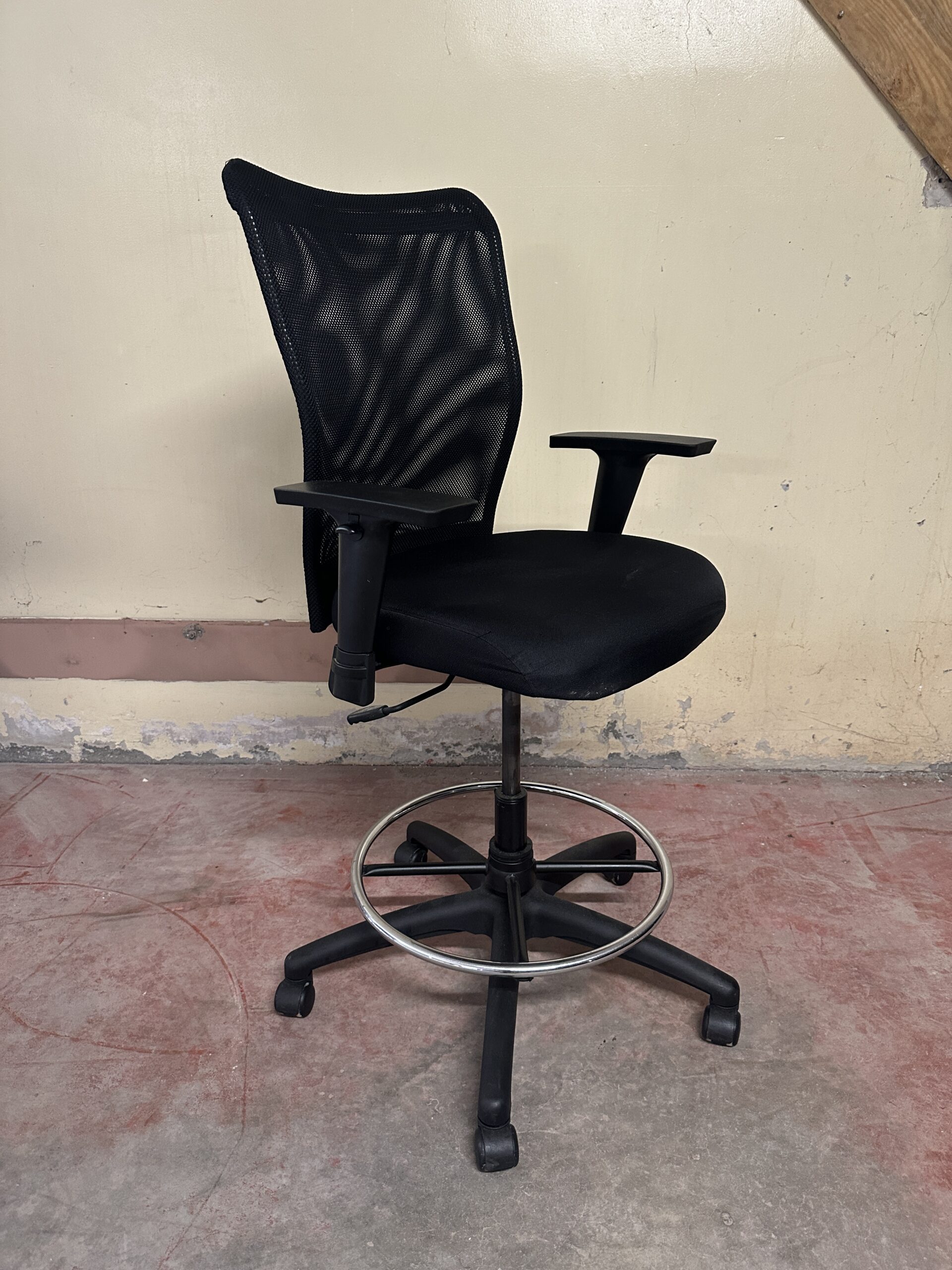 Black Allseating Stool