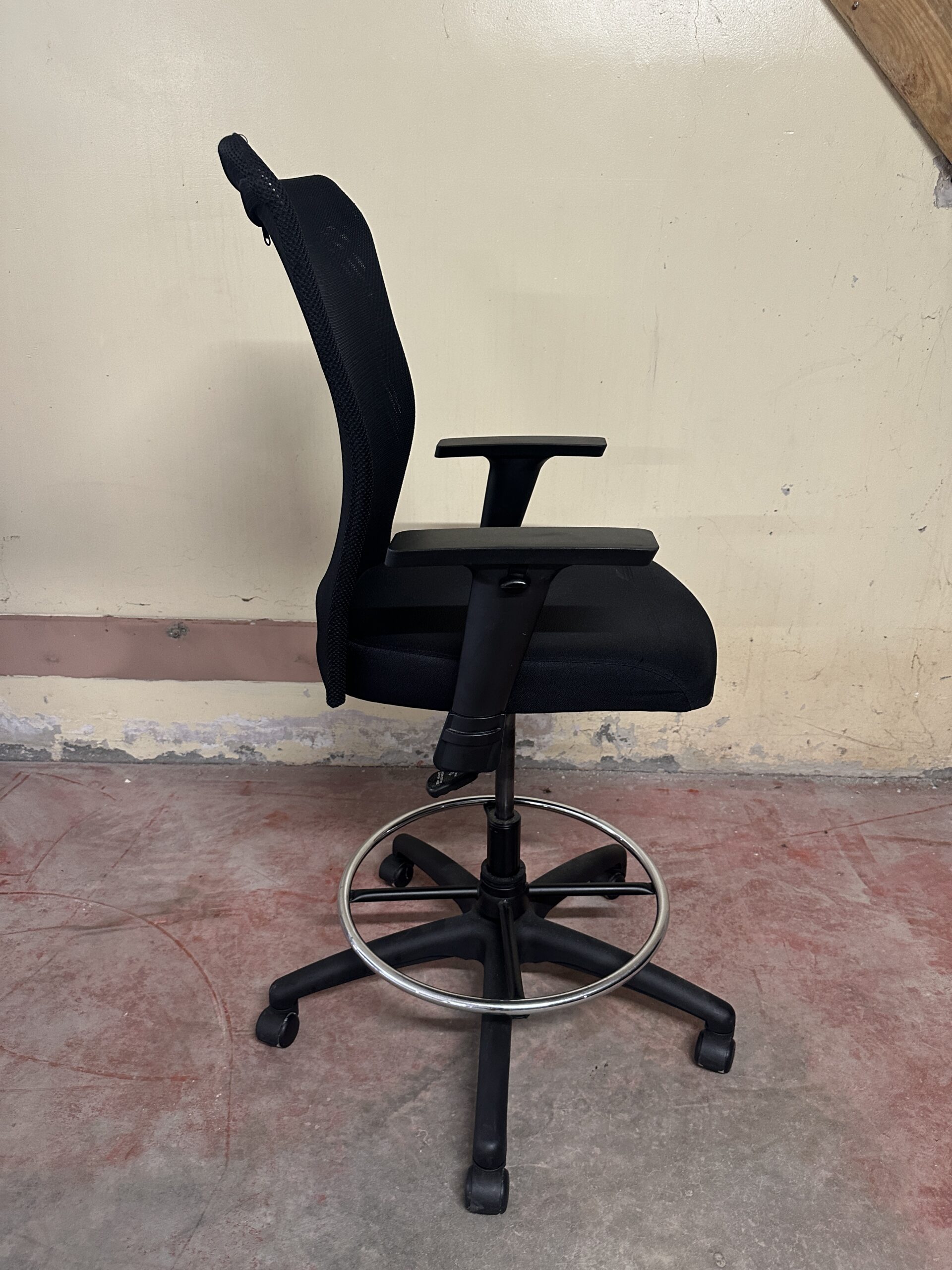 Black Allseating Stool