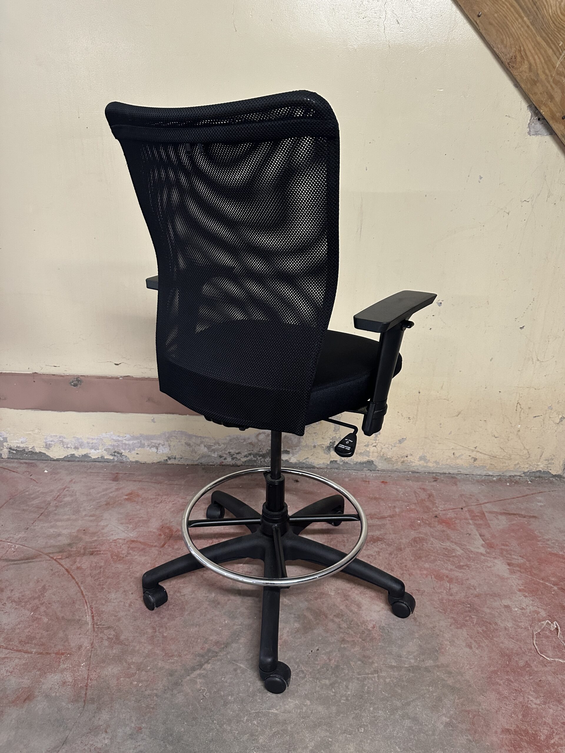 Black Allseating Stool