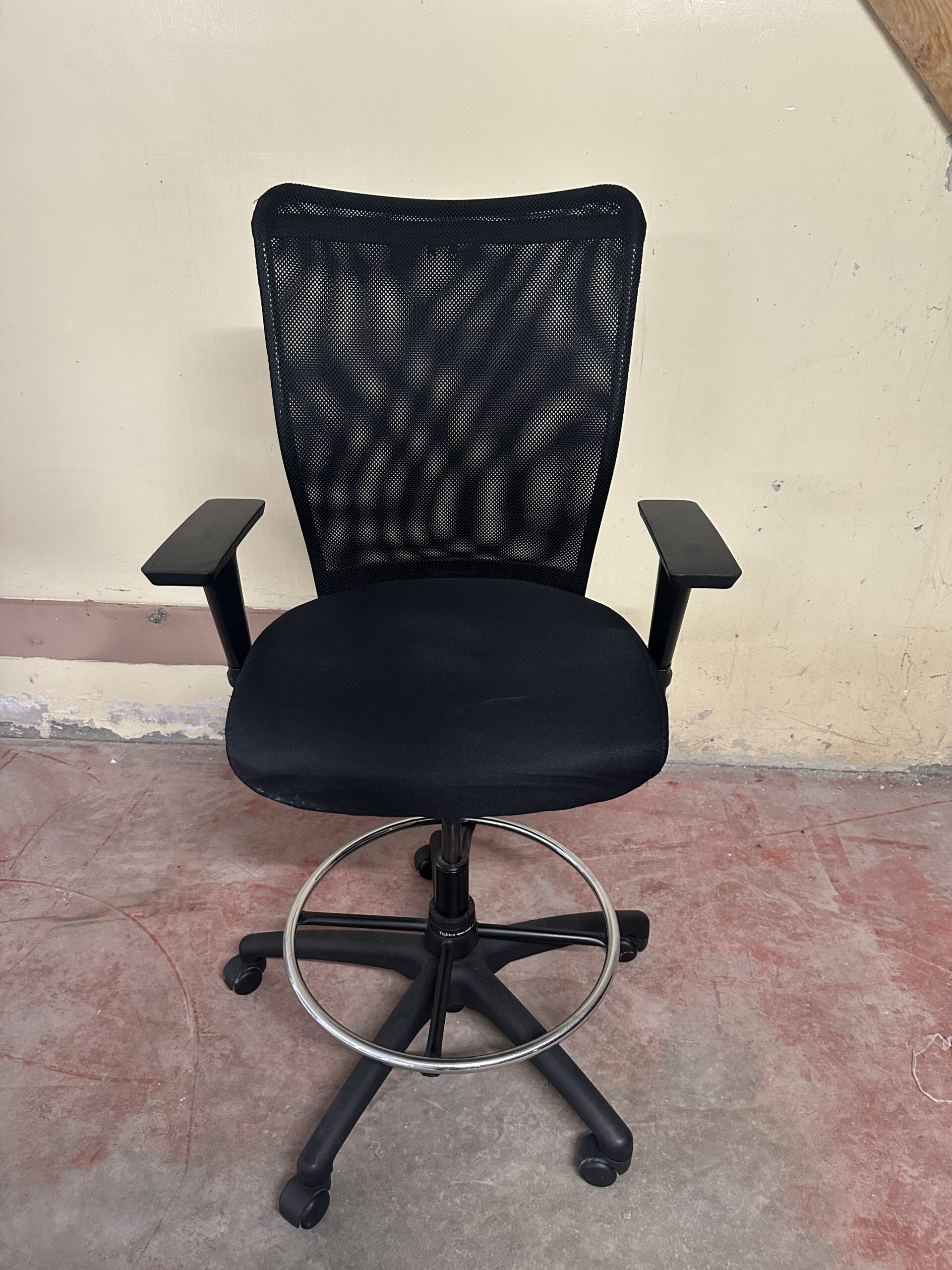 Black Allseating Stool