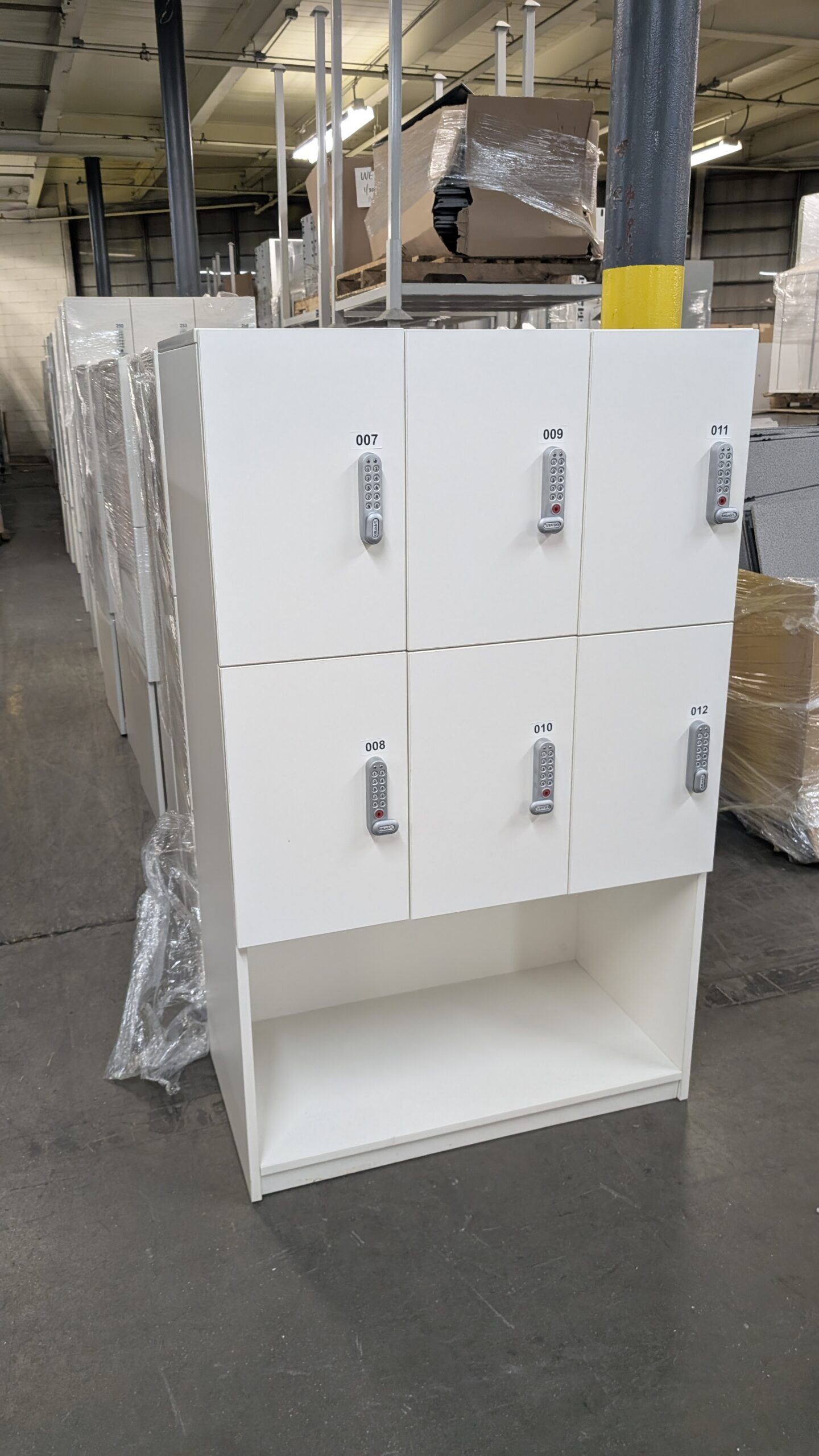 6-Compartment Laminate Lockers