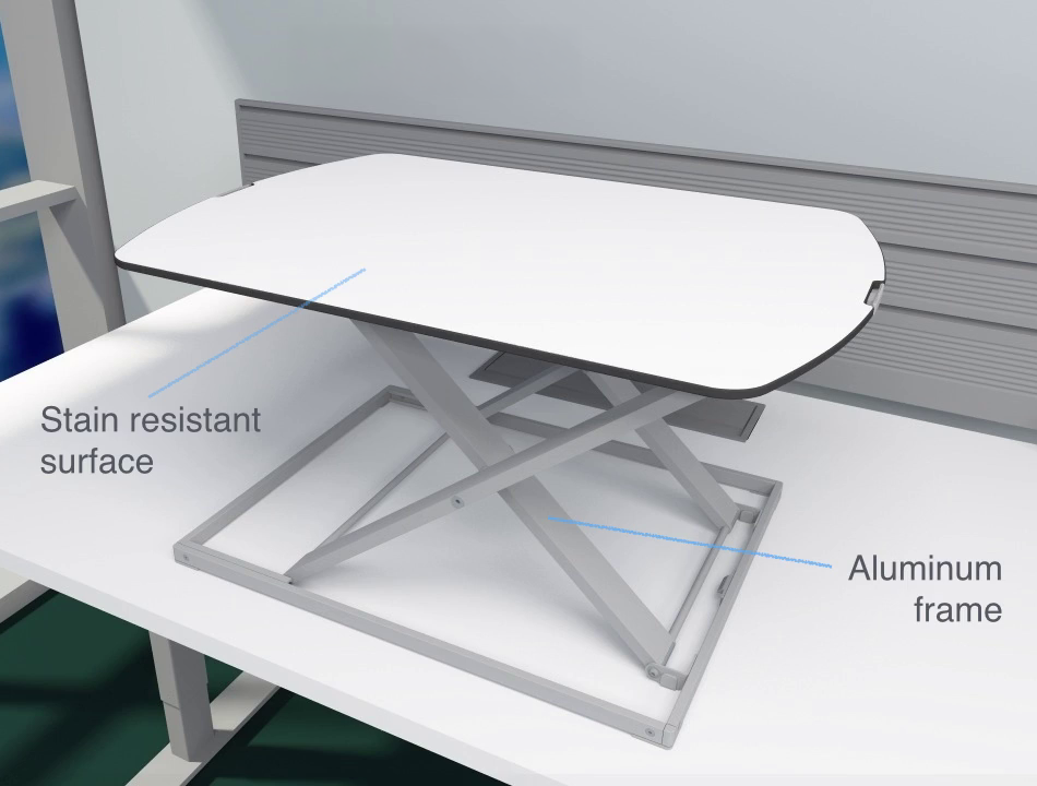 Rise Portable Standing Desk Converter